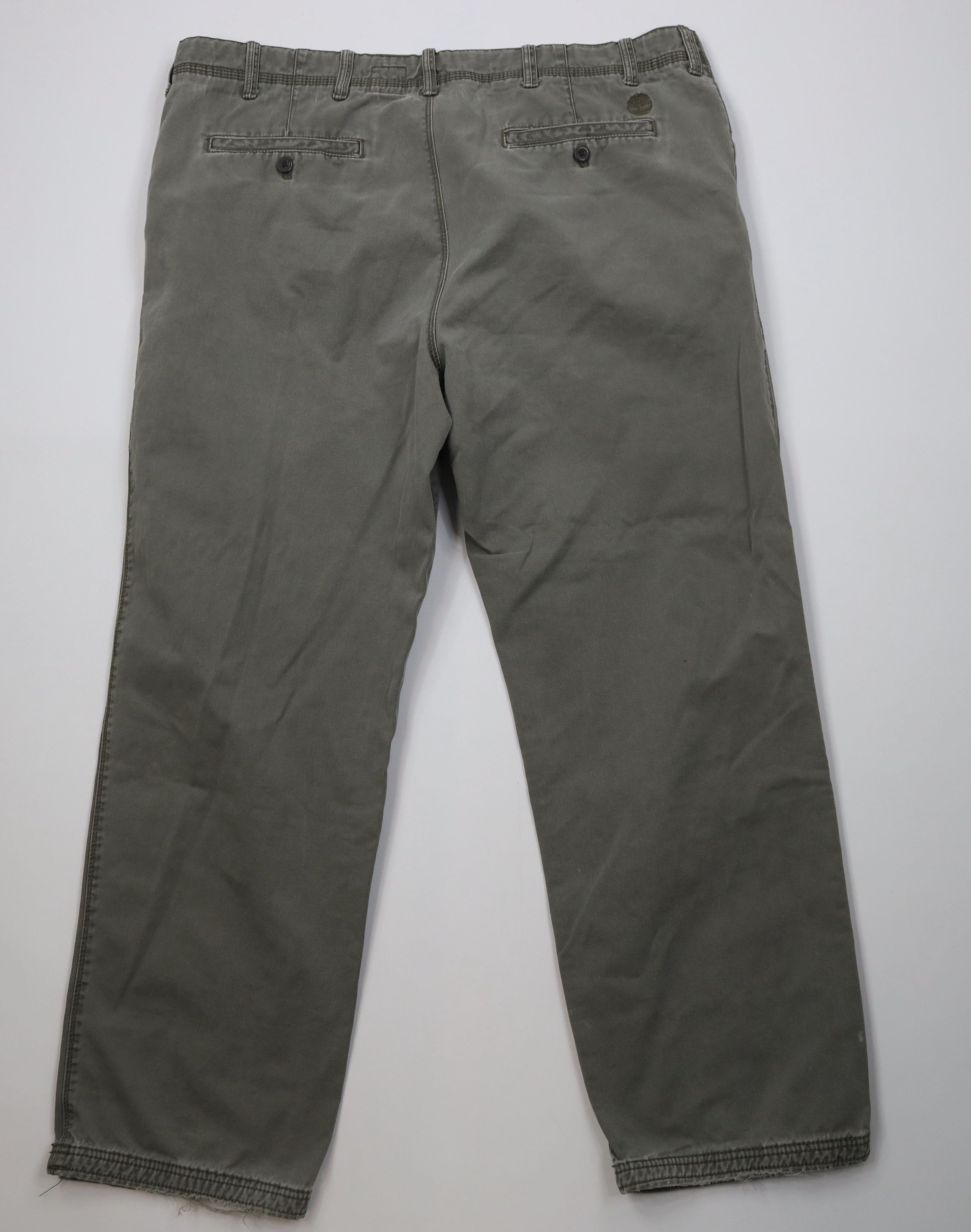 Timberland Vintage 90s Y2K Timberland Baggy Wide Leg Pants Green Size US 42 / EU 58 - 12 Thumbnail