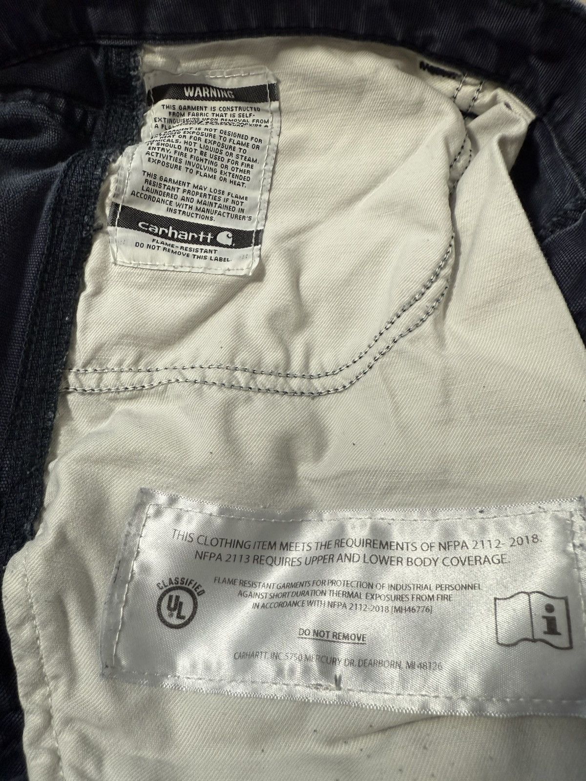Carhartt Vintage Carhartt FR Canvas Workwear Pants Size US 38 / EU 54 - 5 Thumbnail