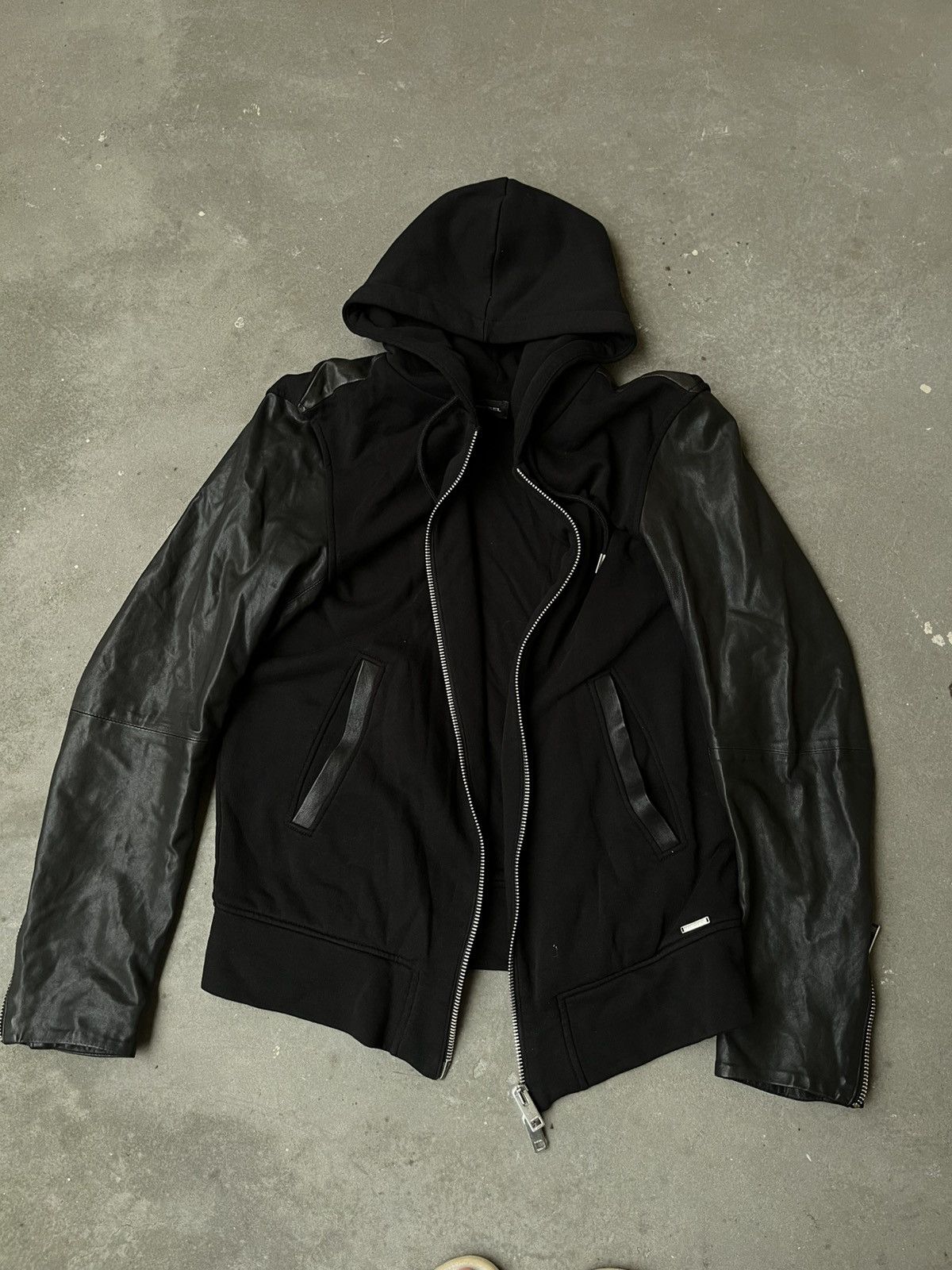 Diesel Diesel FW14 Hybrid Zip Hoodie Size US M / EU 48-50 / 2 - 6 Thumbnail