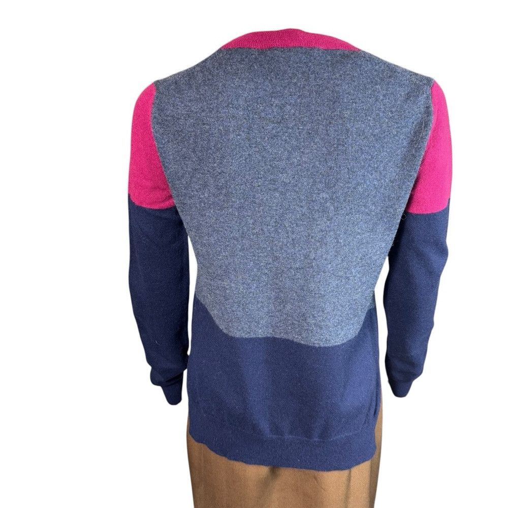 AQUA Aqua Cashmere Colorblock Sweater Size XS Size XS / US 0-2 / IT 36-38 - 4 Thumbnail