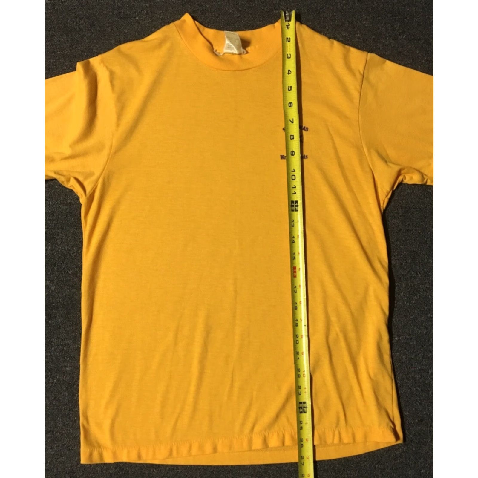Vintage VINTAGE Virgin Islands 80s Faded Shirt M Yellow Single Stitch T-Shirt Beach Grunge Surf Skate 90s USA Mens Size US M / EU 48-50 / 2 - 8 Thumbnail