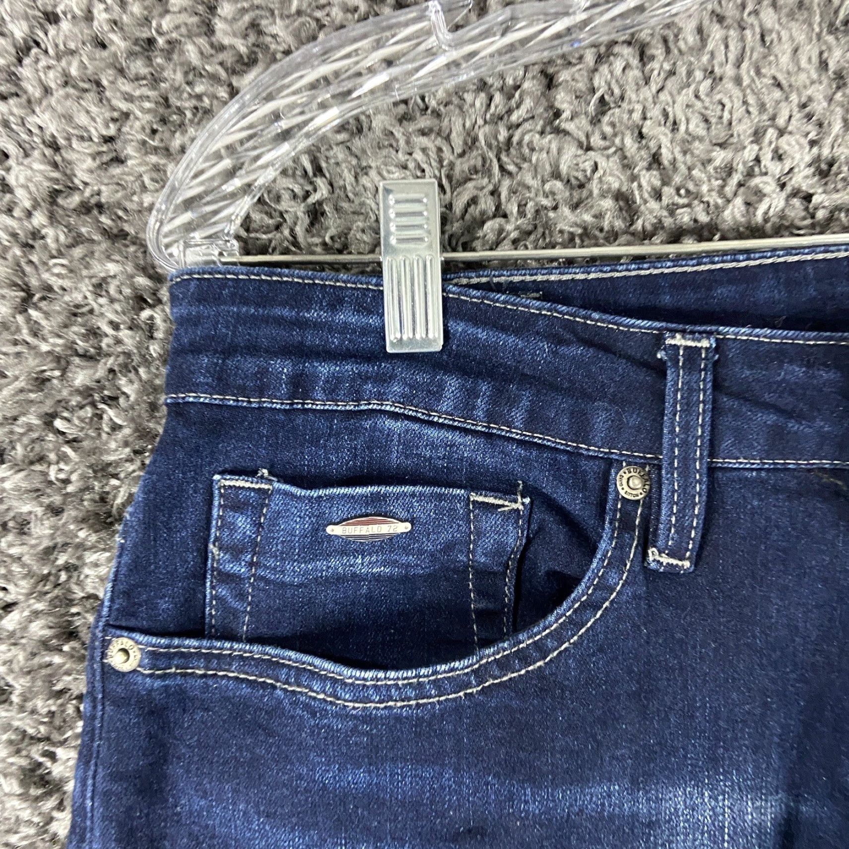 Buffalo David Bitton VINTAGE Buffalo David Bitton Buffalo Six X Buffalo Jeans Straight Stretch Women’s 31 Blue Six-X Jeans 31 Women’s Ballpark Size 24" / US 00 / IT 34 - 3 Thumbnail