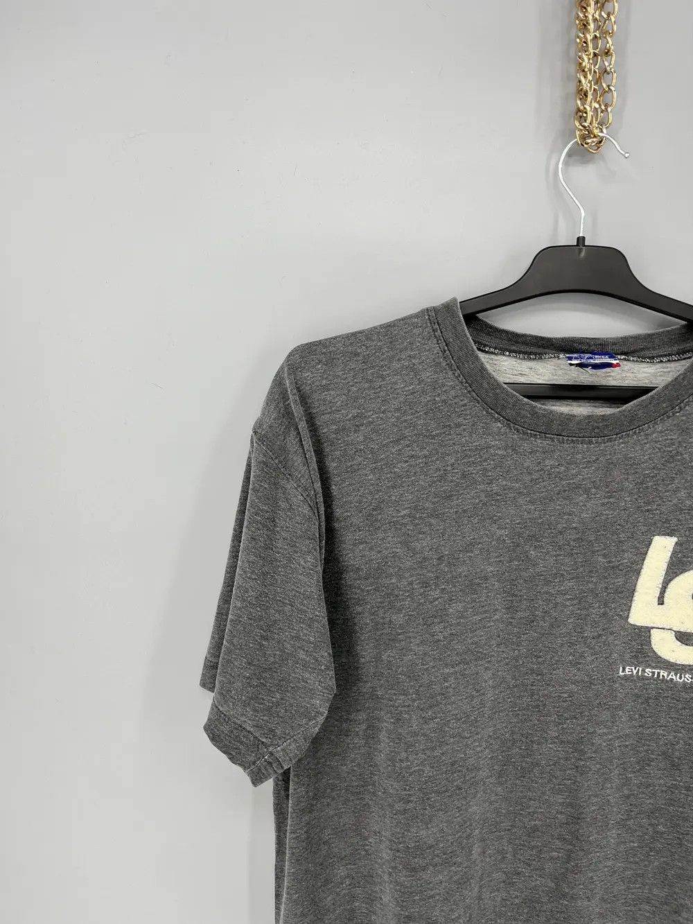 Levi's Vintage 90's Levis Jeans Tshirt Large Levis Usa Union Made Size US L / EU 52-54 / 3 - 4 Thumbnail