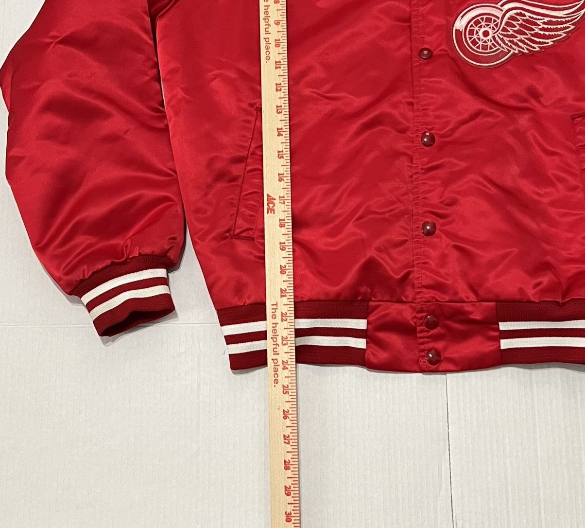 Chalk Line Vintage 90s Detroit Red Wings Chalk Line Jacket L Spellout Size US L / EU 52-54 / 3 - 5 Thumbnail