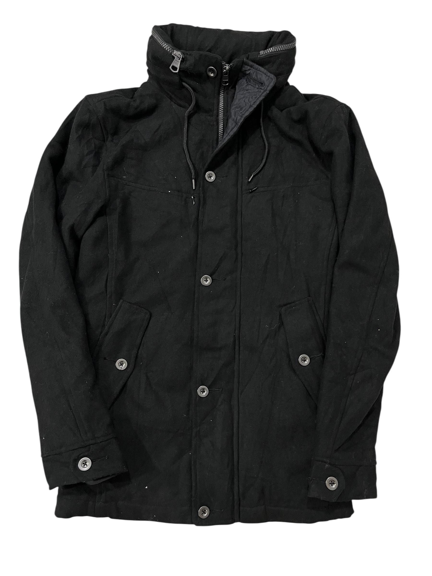 In The Attic In The Attic Wool Black Jacket Size US L / EU 52-54 / 3 - 3 Thumbnail
