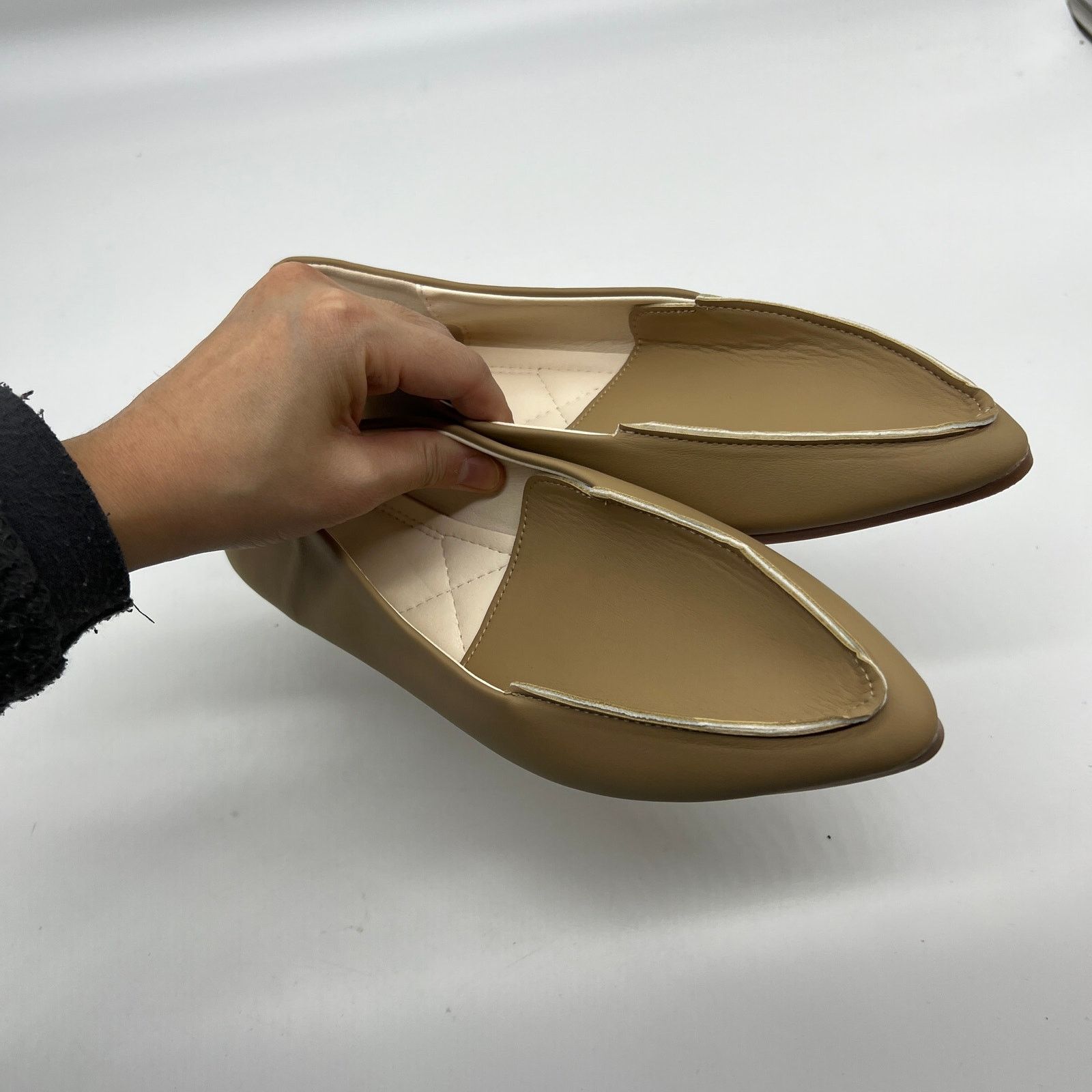 Other Women Casual Shoes Flat Bottom Pointed Lightweight Brown Size US 9.5 / IT 39.5 - 6 Thumbnail