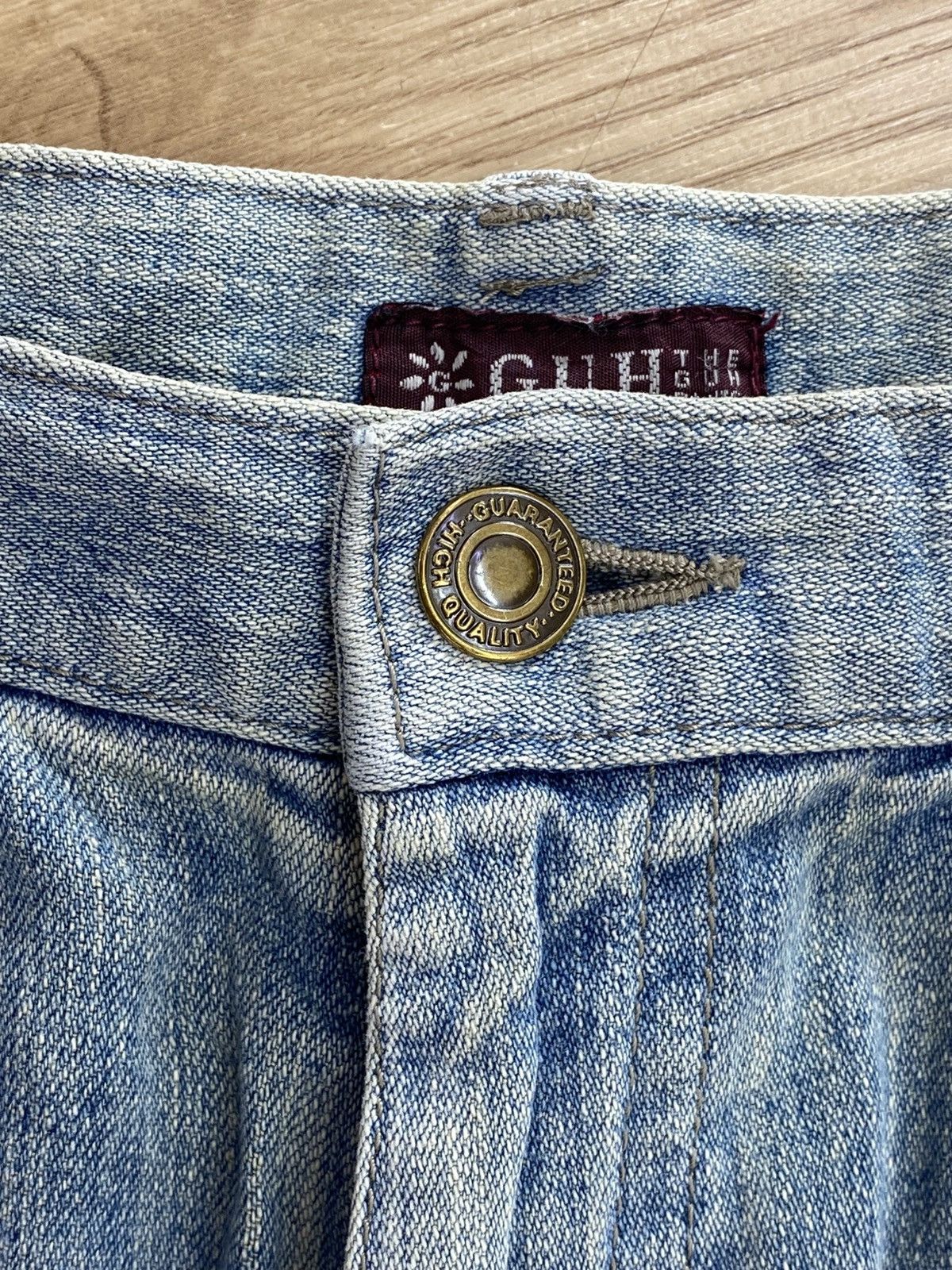 Japanese Brand Vintage GUH Japanese Brand Baggy Faded Denim Jeans Size US 30 / EU 46 - 8 Thumbnail