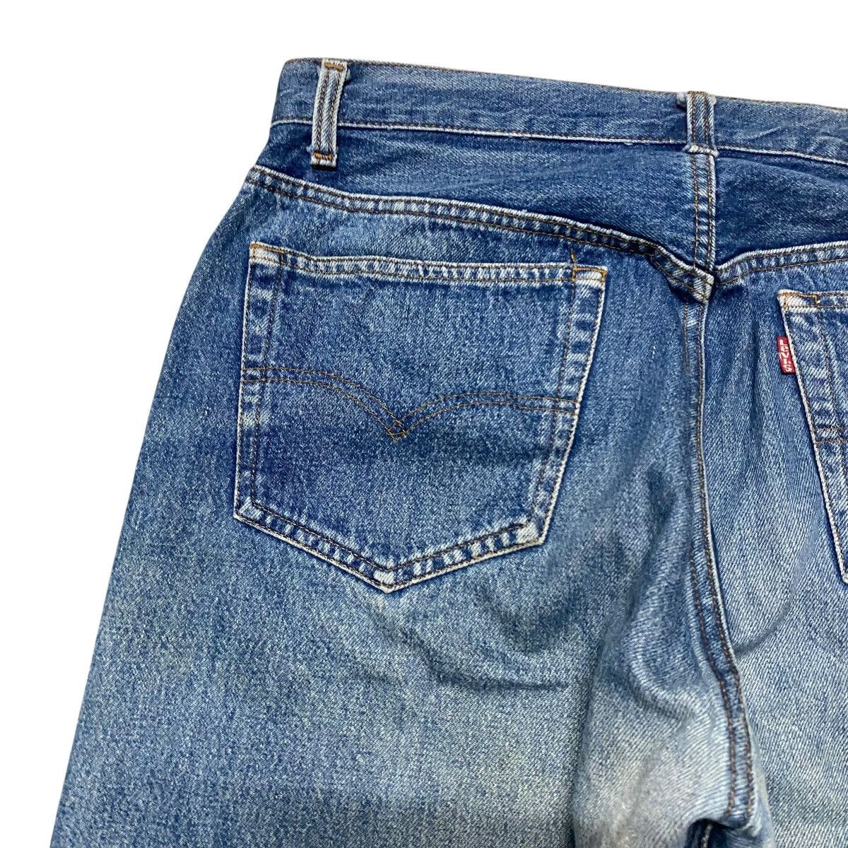 Levi's Vintage 80s Levis 501xx Distressed Jeans Size US 32 / EU 48 - 10 Thumbnail