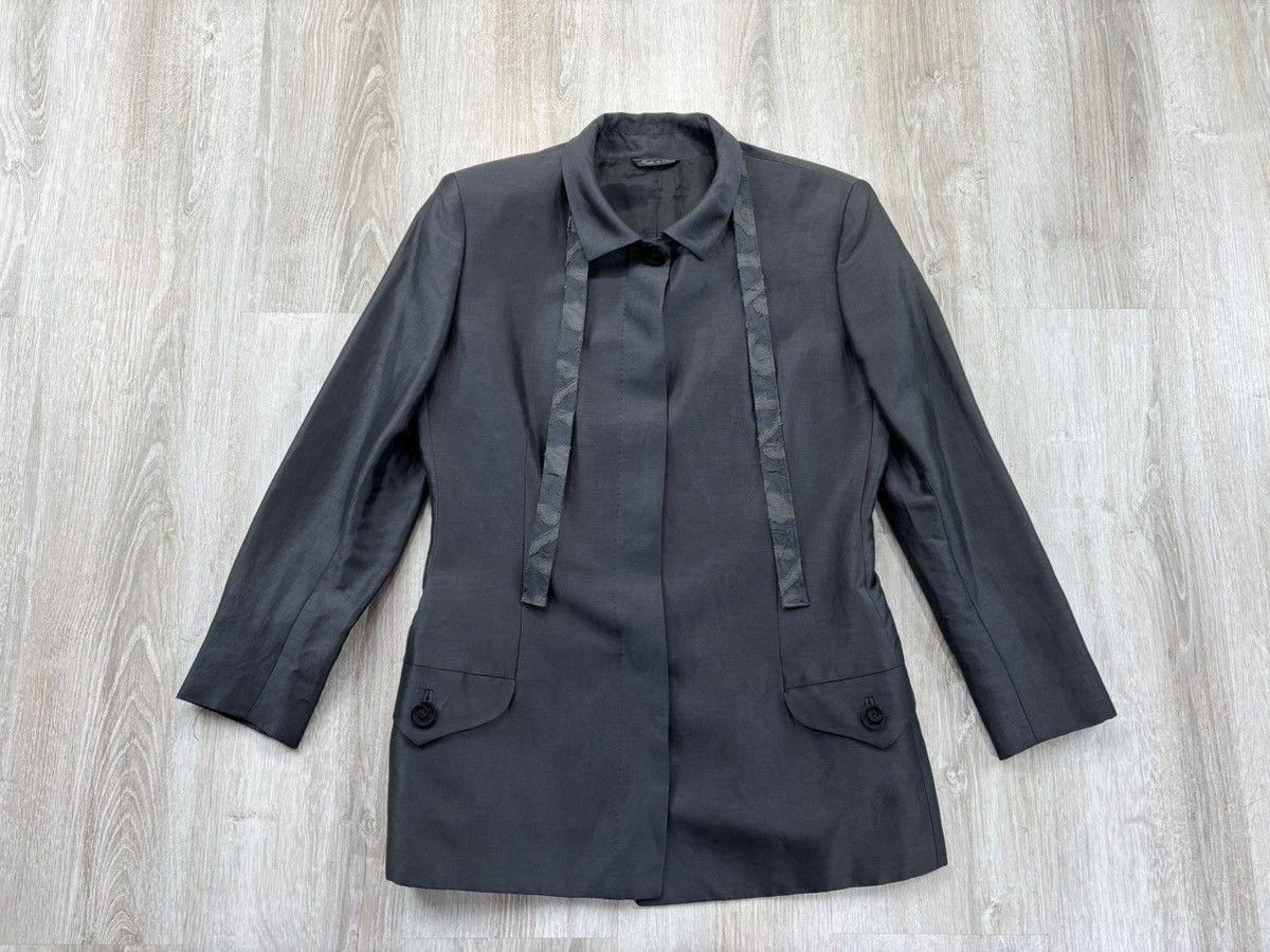 Versace × Vintage Womens vintage blazer Gianni Versace Couture Size 44 Size M / US 6-8 / IT 42-44 - 2 Thumbnail