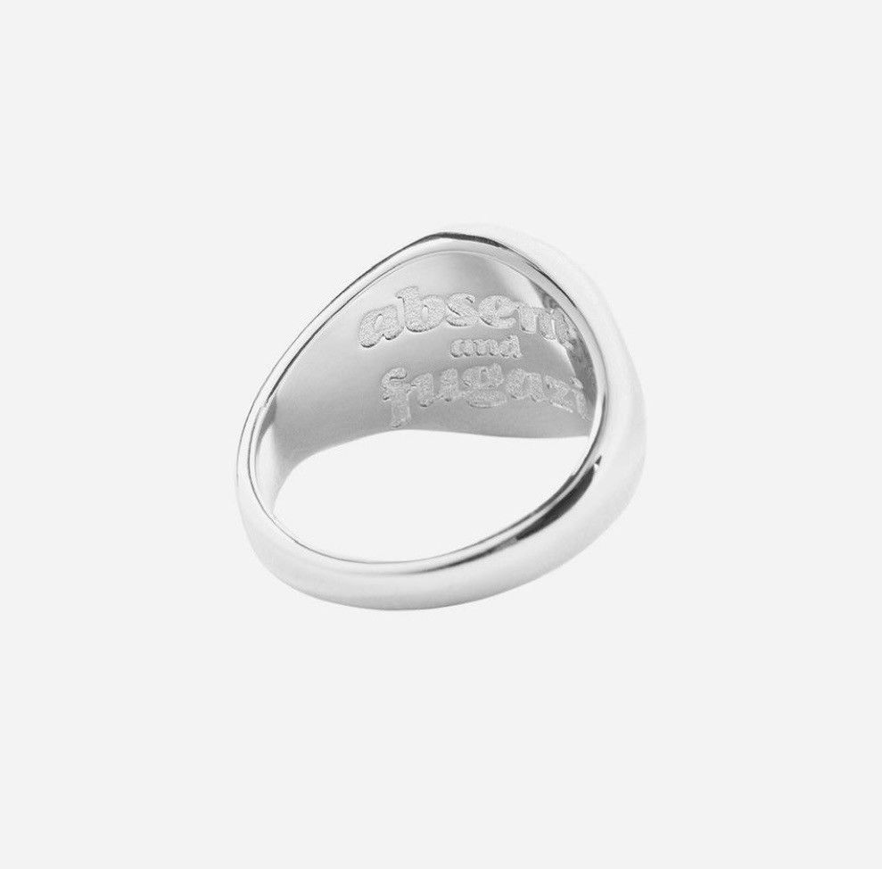 Absent × Fugazi ✨ ABSENT x FUGAZI Signet .925 Silver Ring Size 12 ✨ Size ONE SIZE - 4 Thumbnail