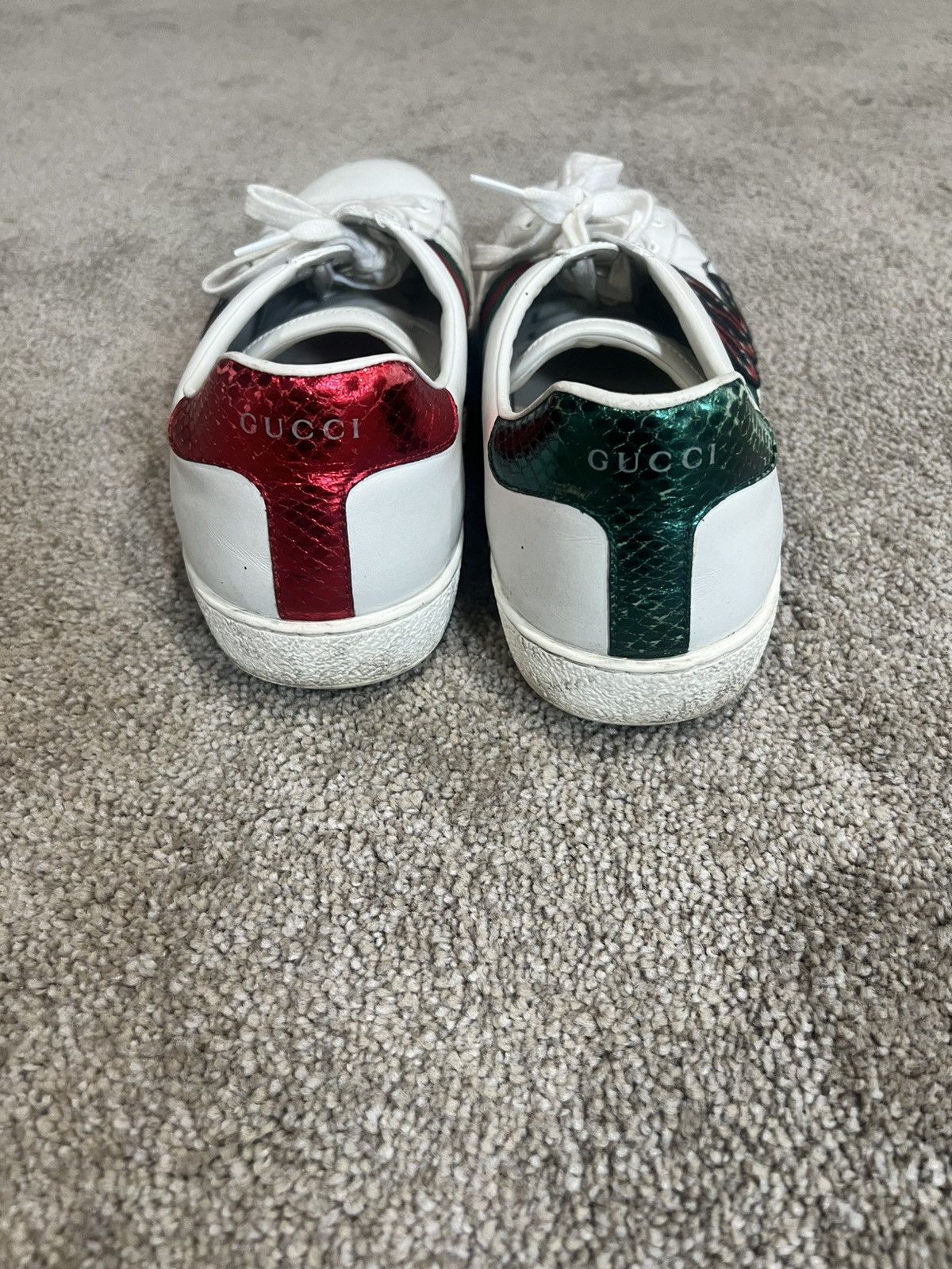 Gucci GUCCI ACE - Snake Mens size 12 Size US 12 / EU 45 - 6 Thumbnail