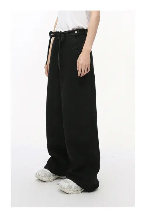Japanese Brand × Jean Pants Japanese retro straight fashion high street jeans Size US 32 / EU 48 - 3 Thumbnail