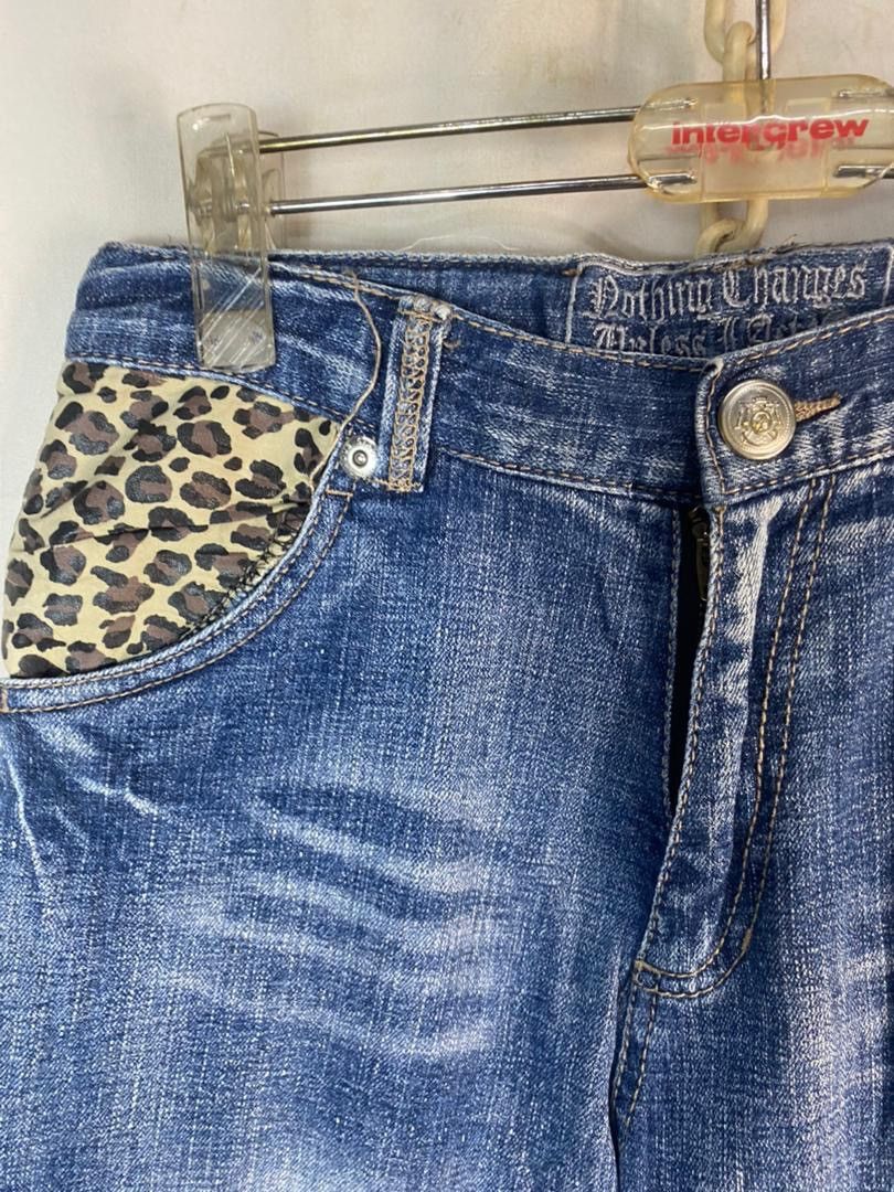Japanese Brand Unisex🔥Unbrand denim with patches pants jeans Size 27" / US 4 / IT 40 - 4 Thumbnail