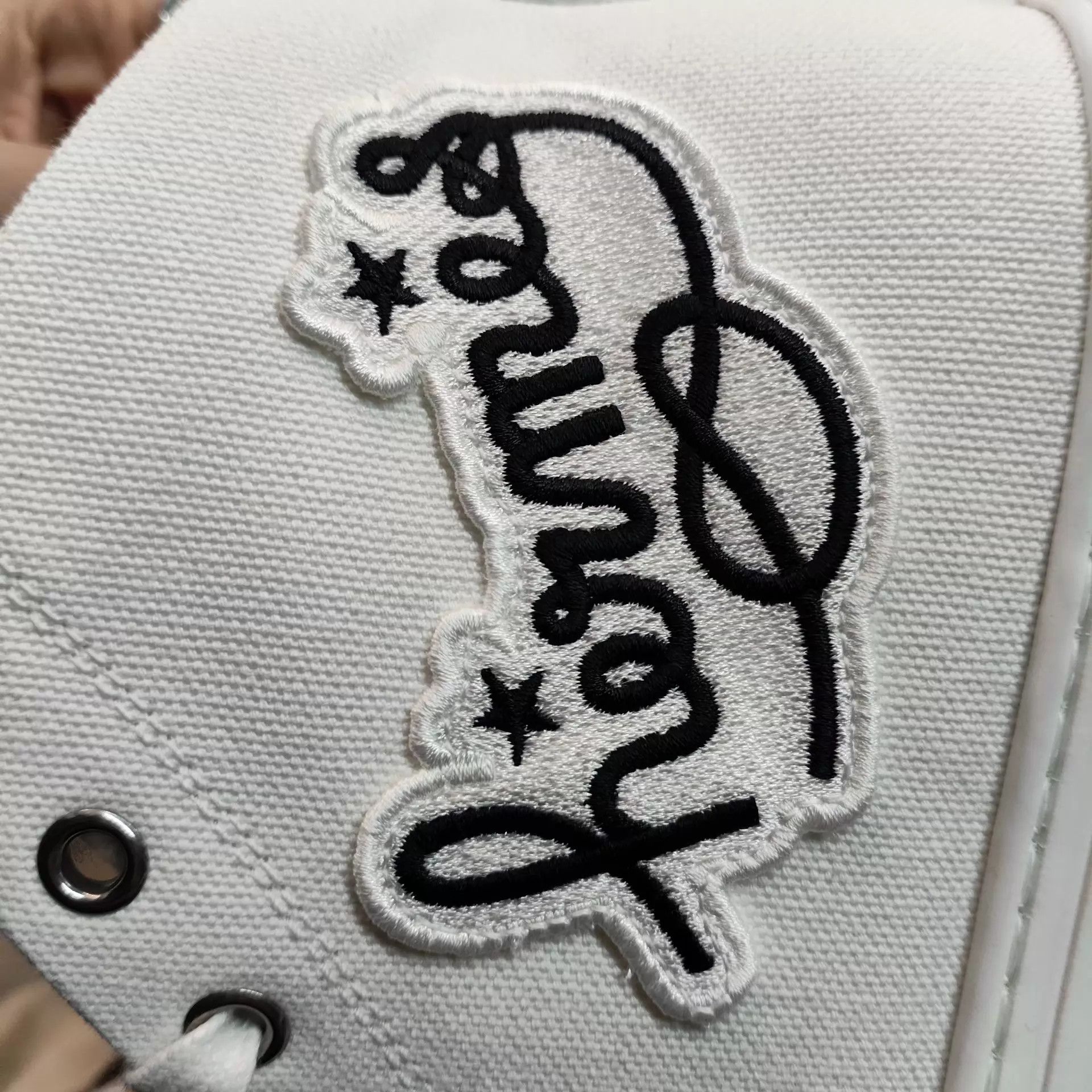 Hermes Hermes Women's White Canvas Sneaker 38 New Size US 7.5 / IT 37.5 - 5 Thumbnail