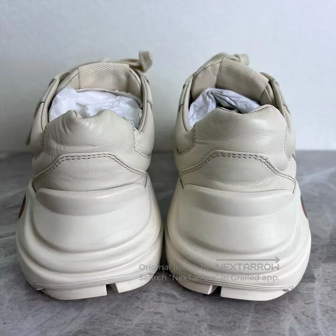 Gucci Guicci Rhyton Ivory White Belt Dad Sneakers| Size US 8 / IT 38 - 4 Thumbnail