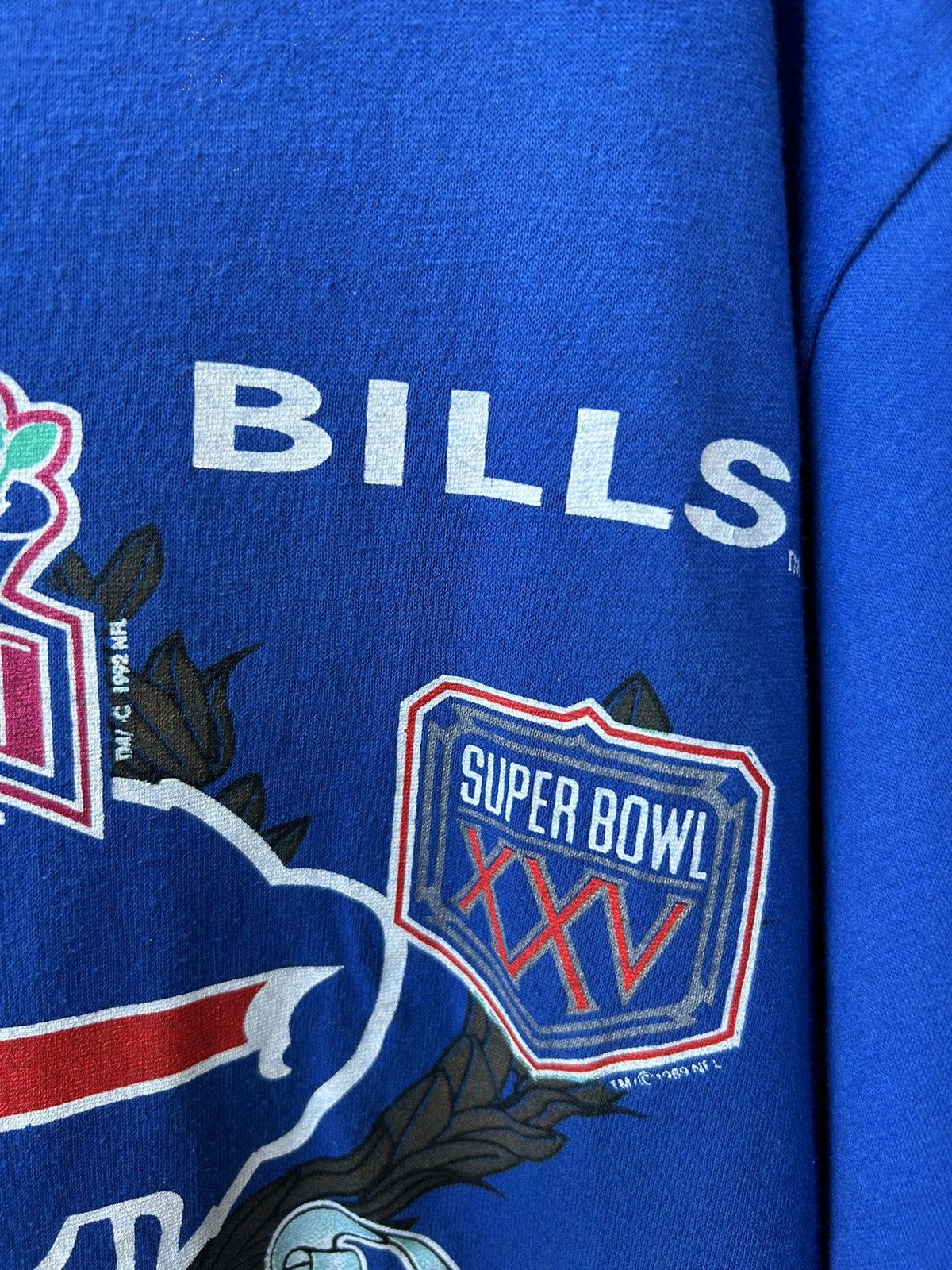 Vintage Vintage Buffalo Bills Sweet Repeat Super Bowl Shirt Rare 90s Size US XL / EU 56 / 4 - 6 Thumbnail