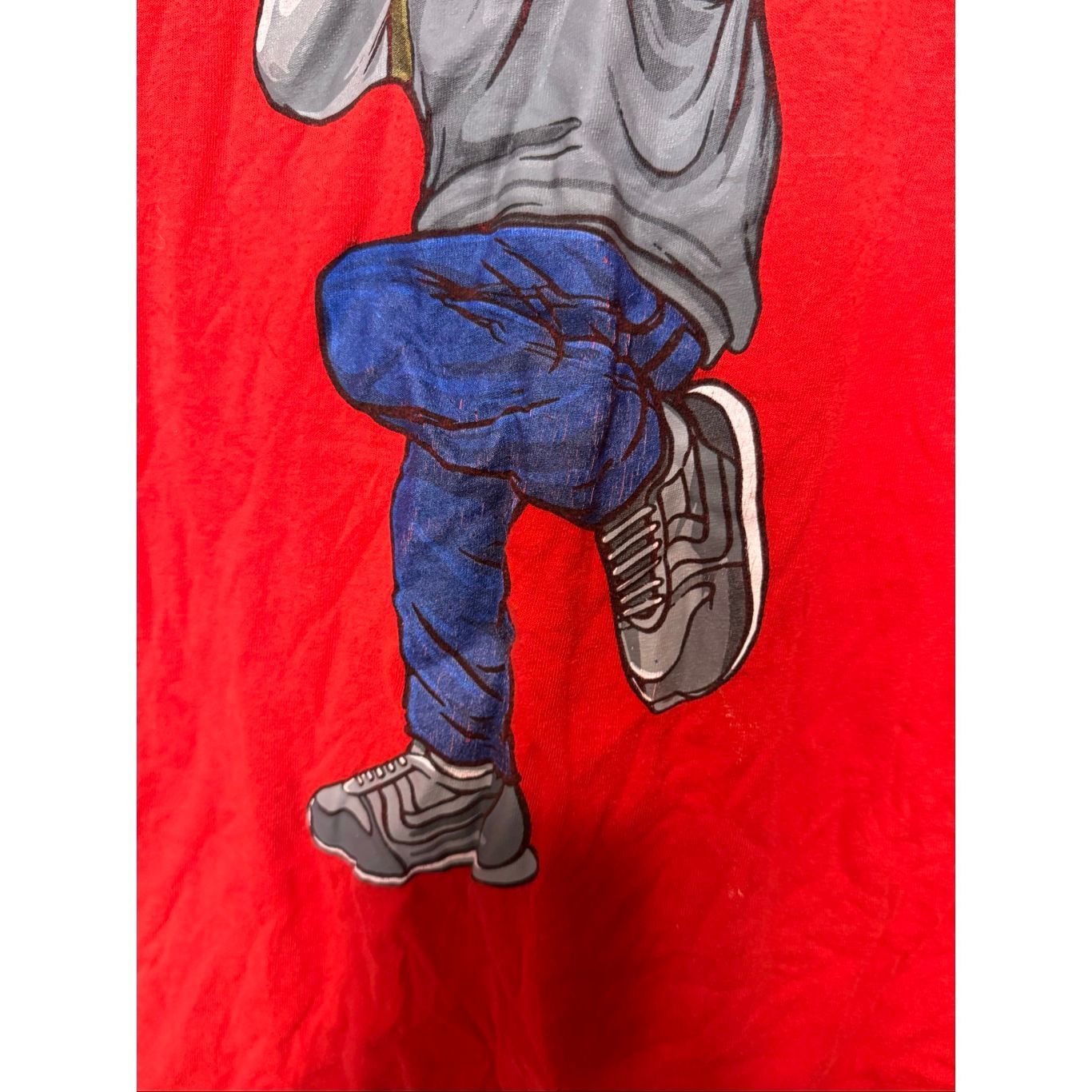 Other Men’s Ziron Clothing Red Graphic T-Shirt Dab Bear Streetwear Size US XXL / EU 58 / 5 - 5 Thumbnail