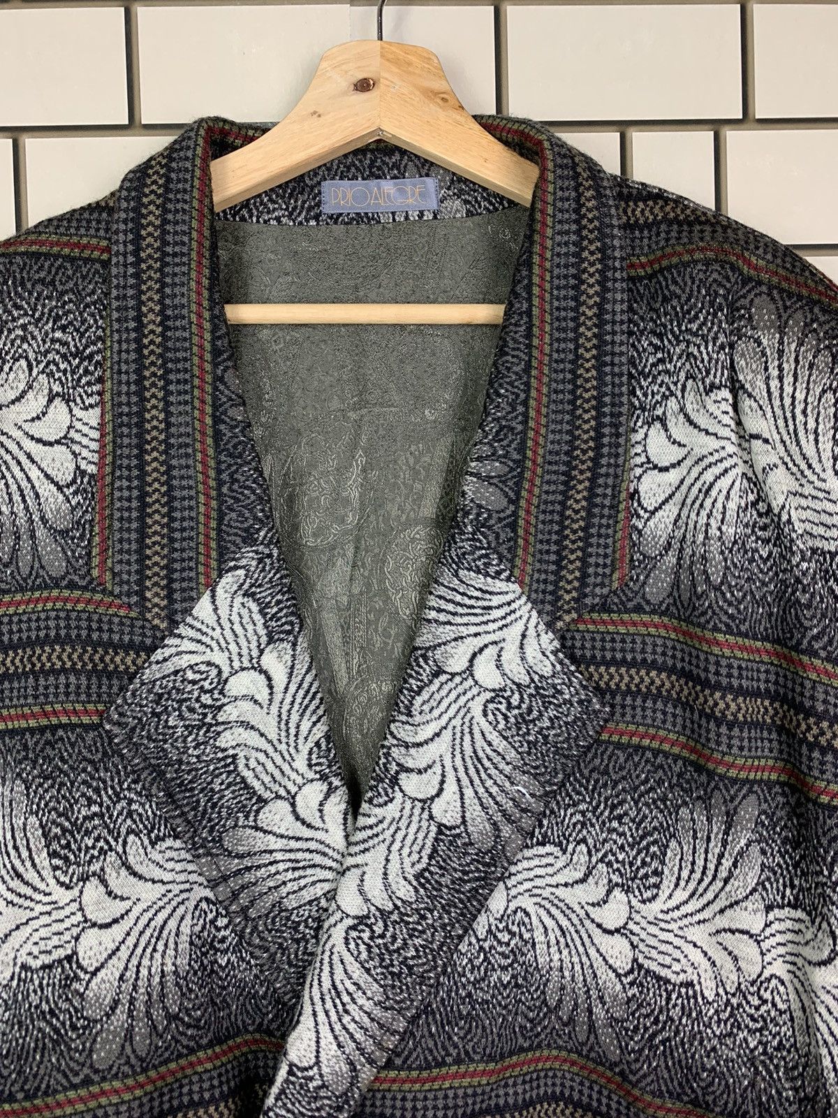 Designer × Japanese Brand × Vintage Vintage Prio Alegre Flora Design Jacket Size US L / EU 52-54 / 3 - 12 Thumbnail