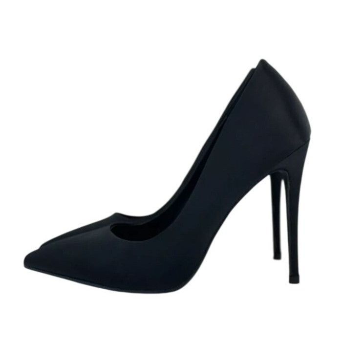 Other LILIANA / Kimye-88 / Black Satin / Stiletto / High Heel/ P Size US 9 / IT 39 - 4 Thumbnail
