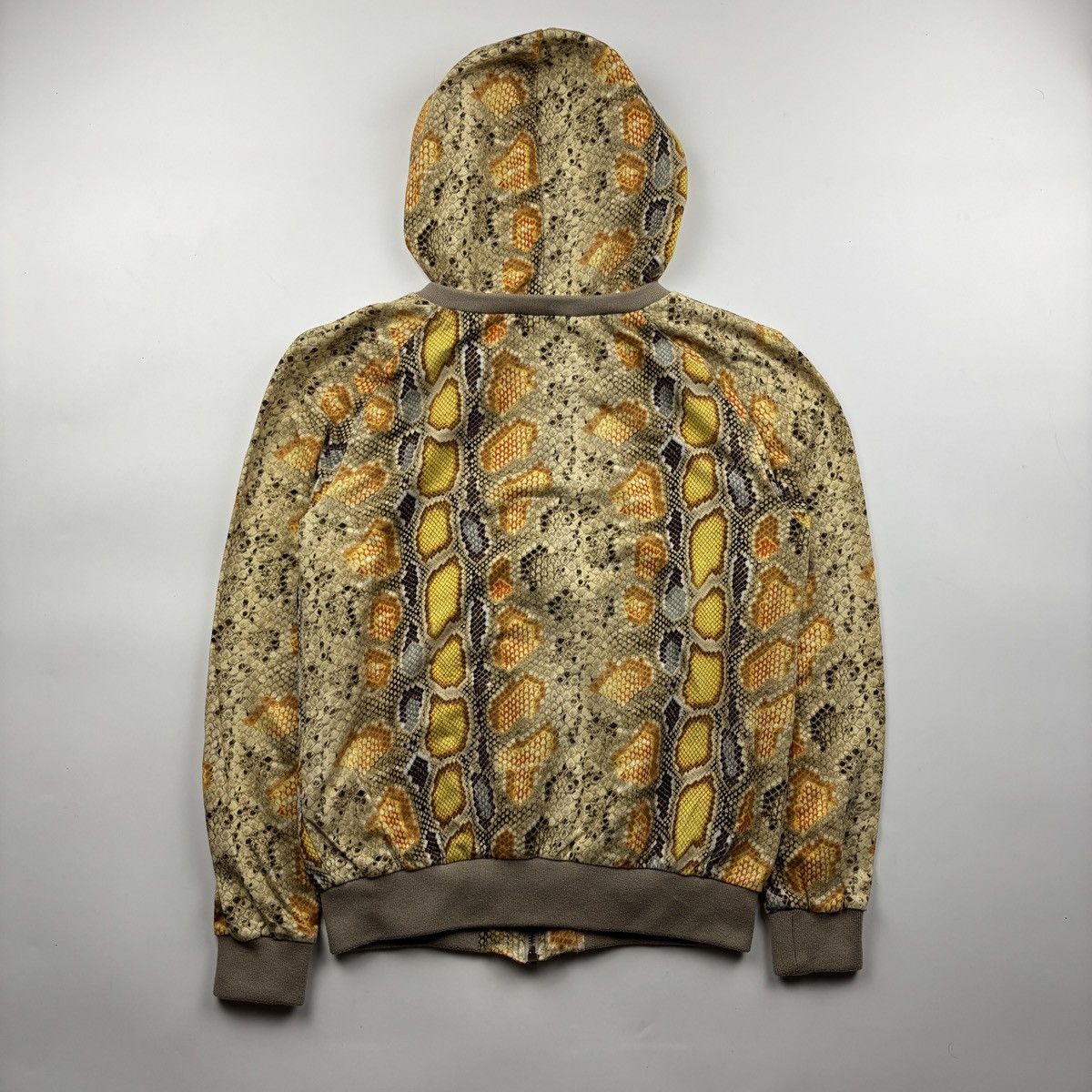 John Galliano John Galliano Snake Print Zip Up Hoodie Size XS / US 0-2 / IT 36-38 - 2 Thumbnail