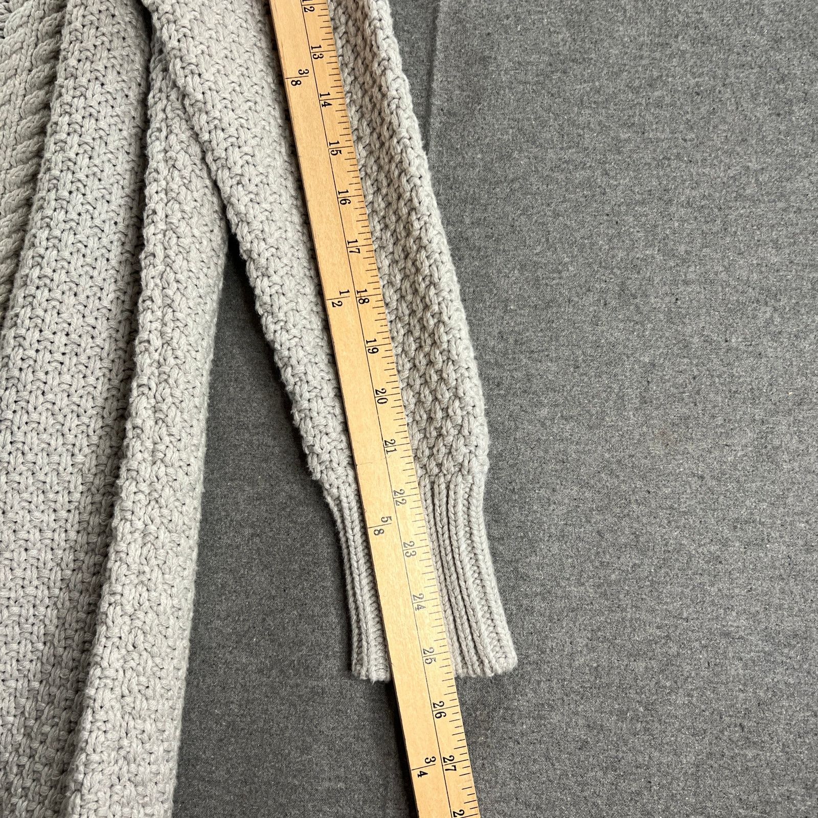 Boston Proper Boston Proper Long Sweater Womens Medium Gray Long Sleeve Size M / US 6-8 / IT 42-44 - 8 Thumbnail