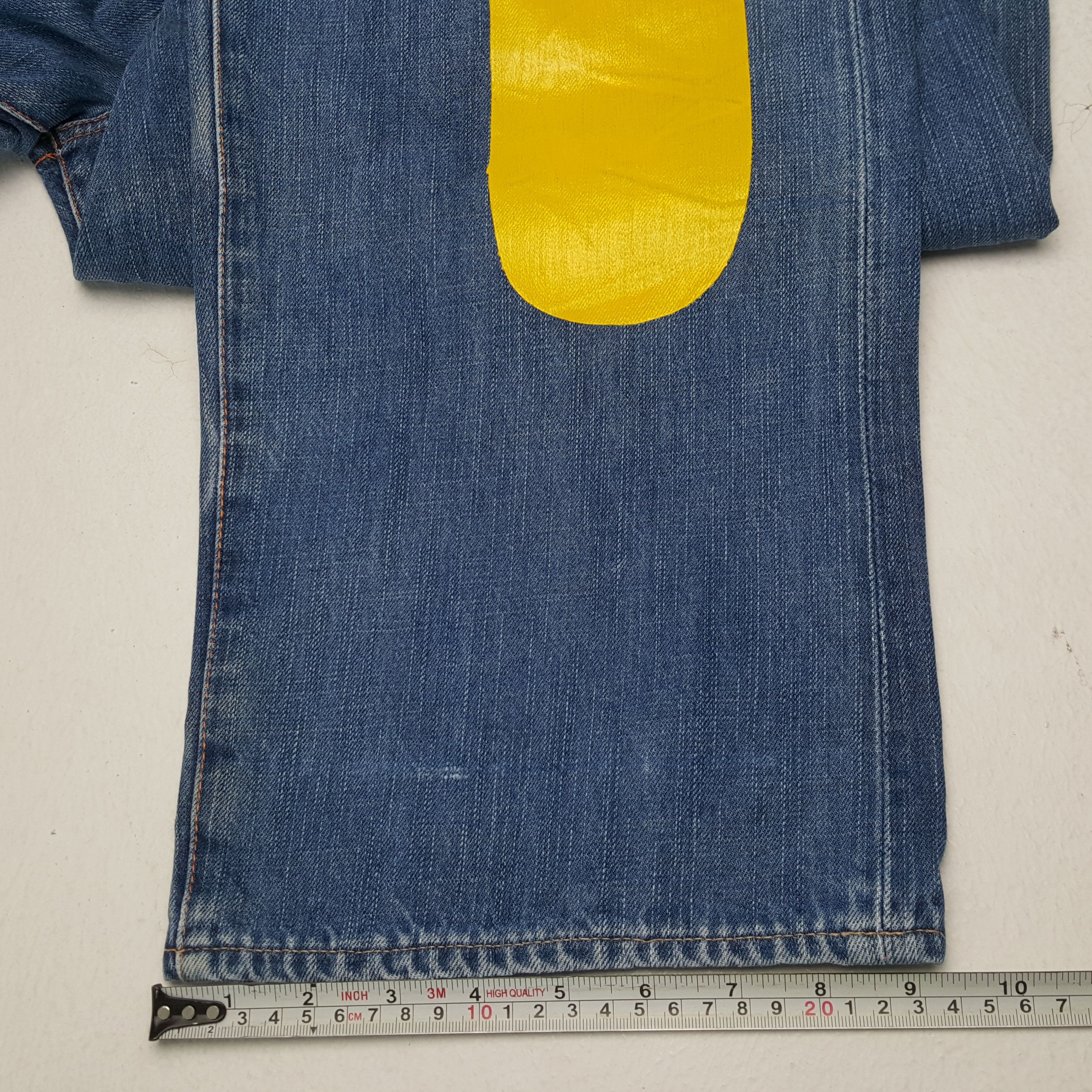 Evisu × Japanese Brand × Vintage Vintage EVISU Japanese Brand Daicock Custom Design Jeans Size US 36 / EU 52 - 11 Thumbnail