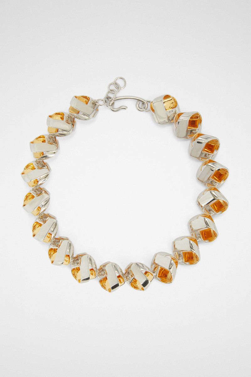 Jil Sander o1loc1c0426 Size:OS/Necklace in Silver Size ONE SIZE - 1 Thumbnail