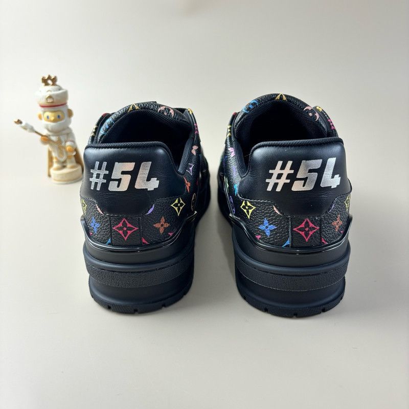 Louis Vuitton Takashi Murakami x Louis Vuitton Trainer Sneakers - Size US 8 / EU 41 - 3 Thumbnail