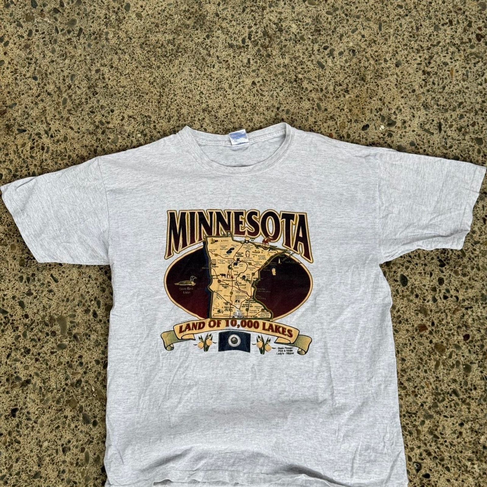 Gildan 1990s minnesota land of 10000 Size US L / EU 52-54 / 3 - 1 Thumbnail