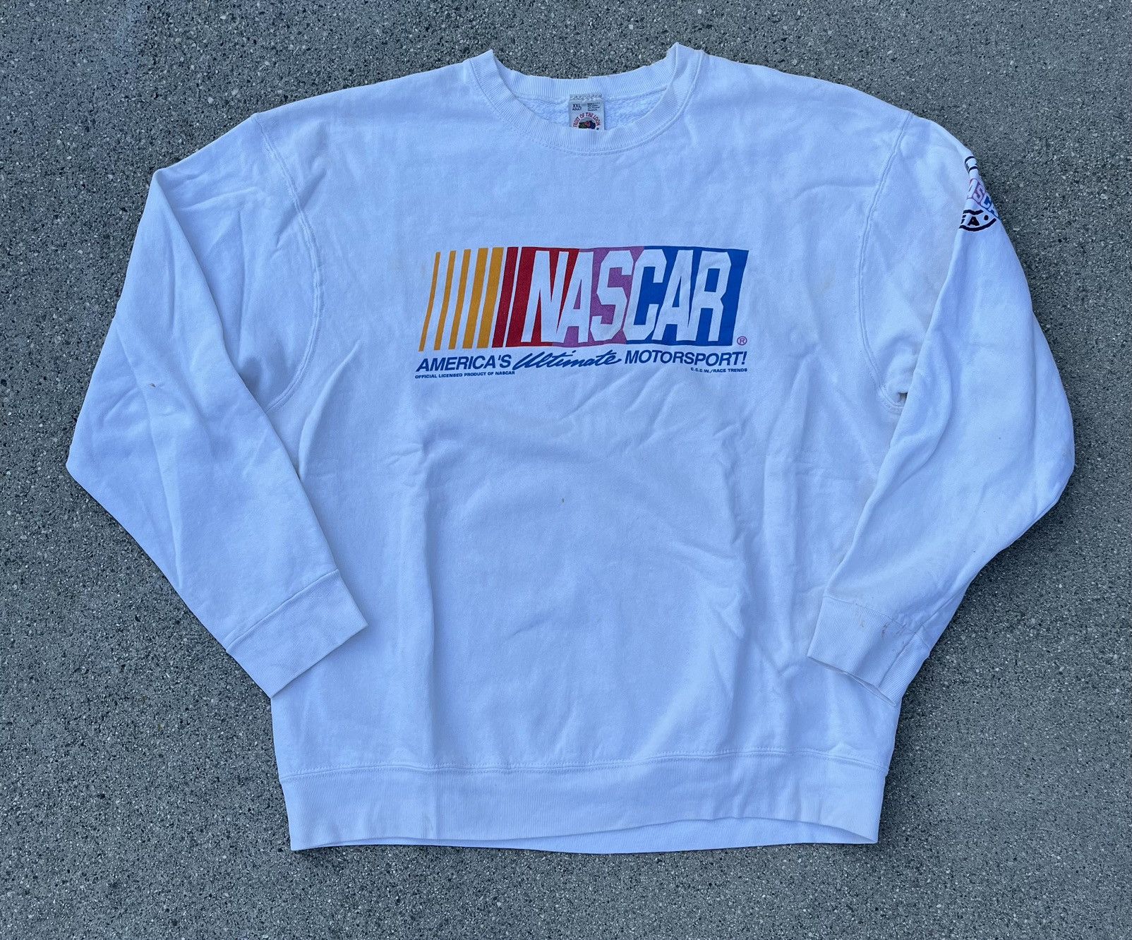 NASCAR × Vintage Vintage NASCAR Crewneck Sweatshirt Pullover Officially USA Size US XL / EU 56 / 4 - 8 Thumbnail