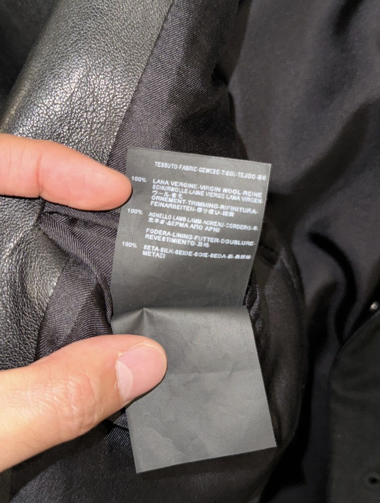Saint Laurent Paris × Yves Saint Laurent Saint Laurent rivets leather collar suits Size 46S - 5 Thumbnail