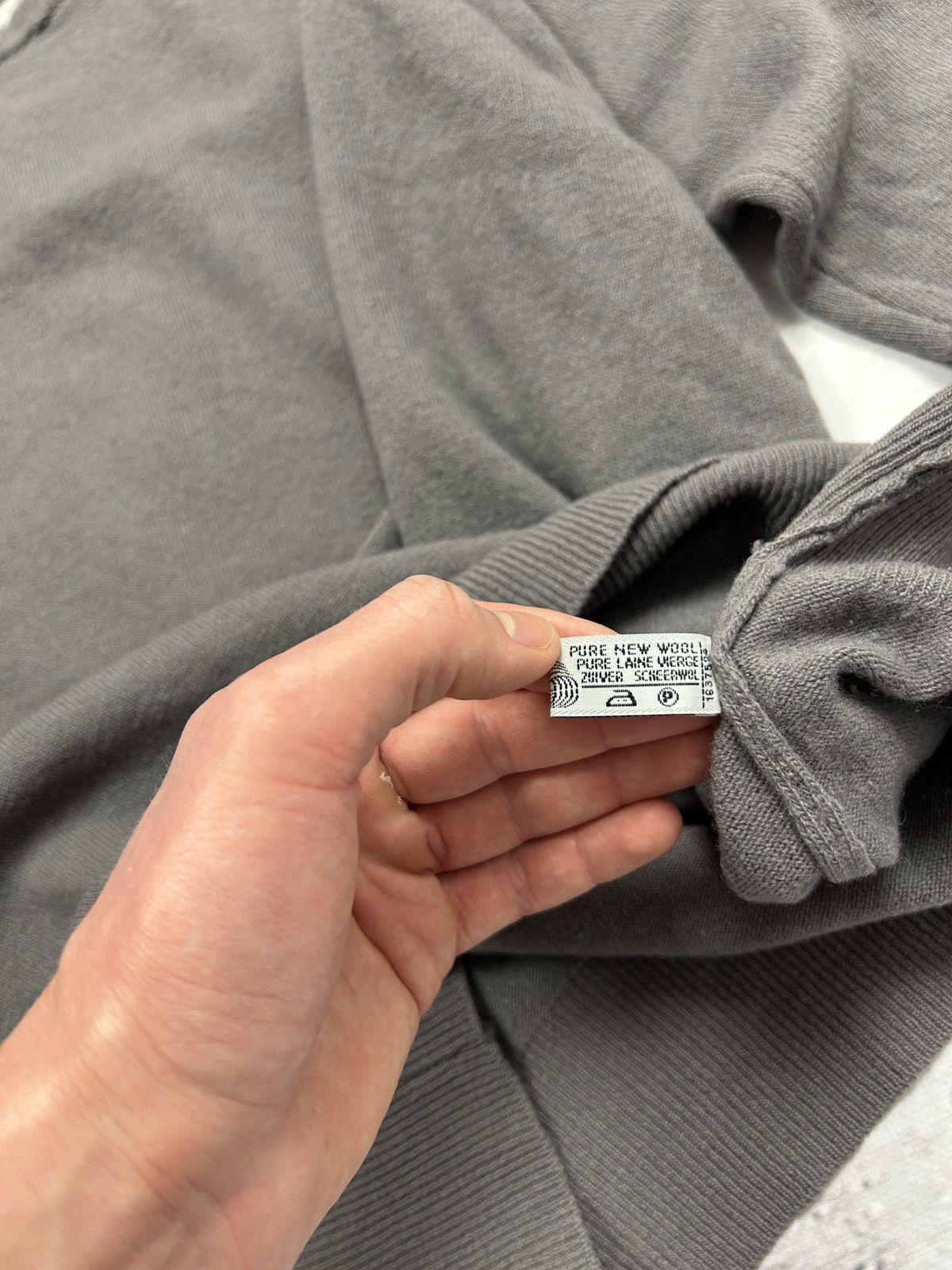 Dior 💥Vintage Christian Dior Wool Grey Sweater 90s Og Small Logo💥 Size US M / EU 48-50 / 2 - 11 Thumbnail