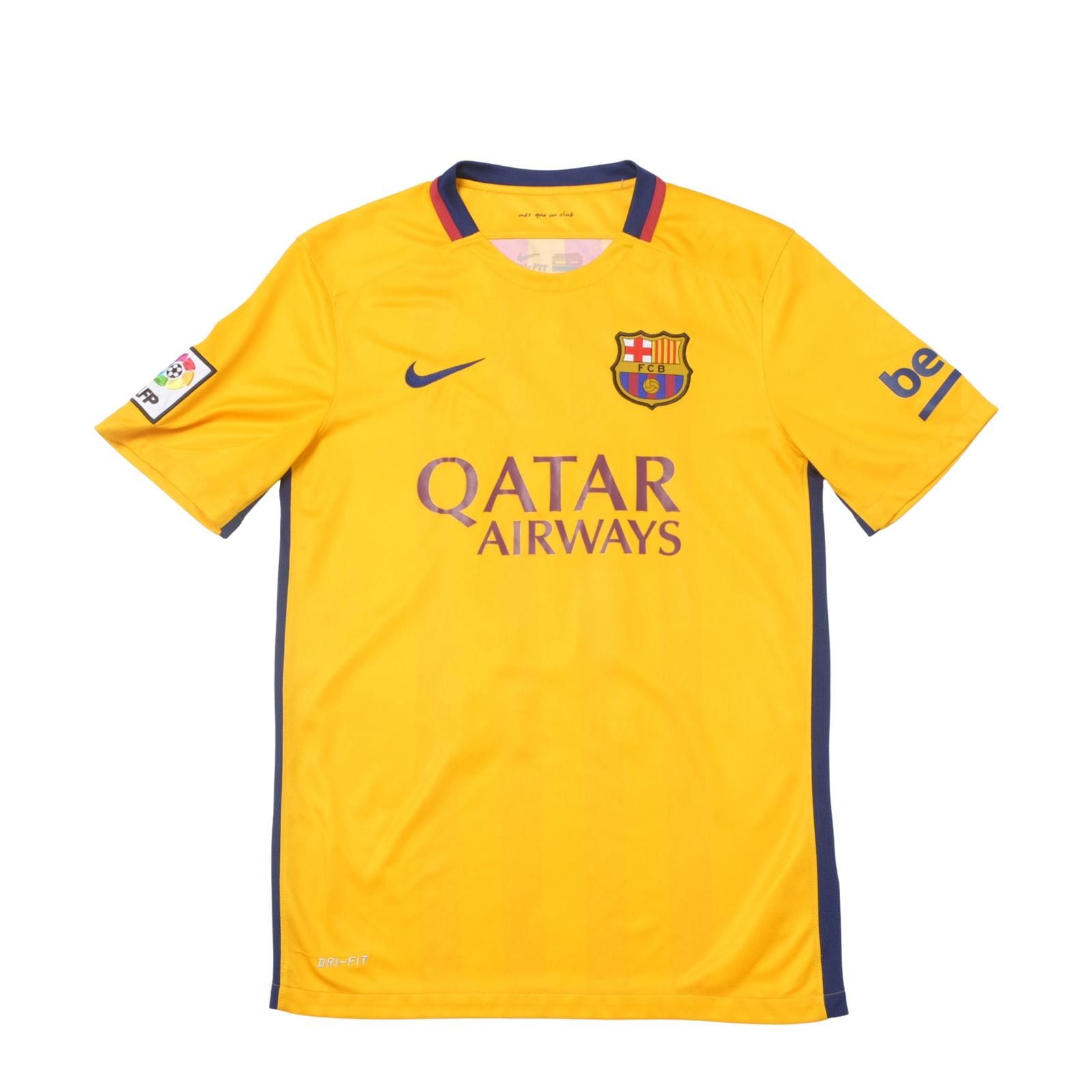 Nike 2015/16 Barcelona Away Shirt Messi (M) Size US M / EU 48-50 / 2 - 2 Thumbnail