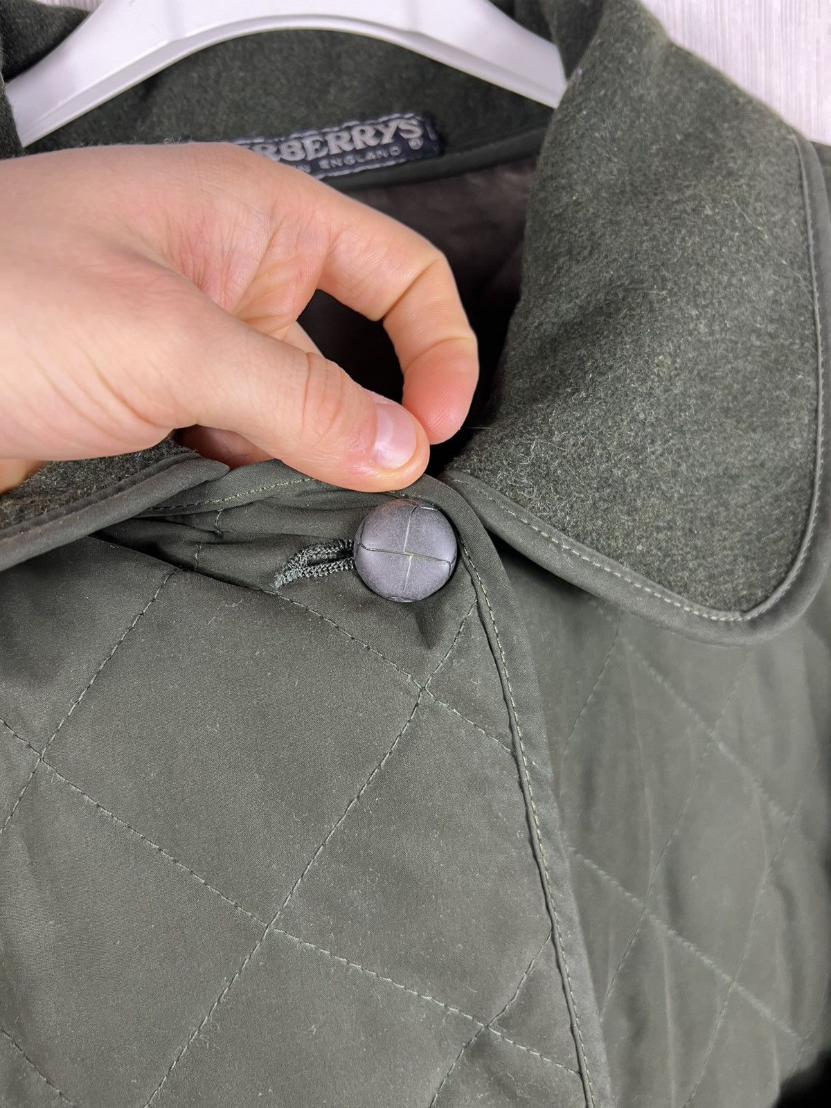 Burberry Vintage 90s Burberrys London quilted nylon coat parka jacket Size M / US 6-8 / IT 42-44 - 15 Thumbnail