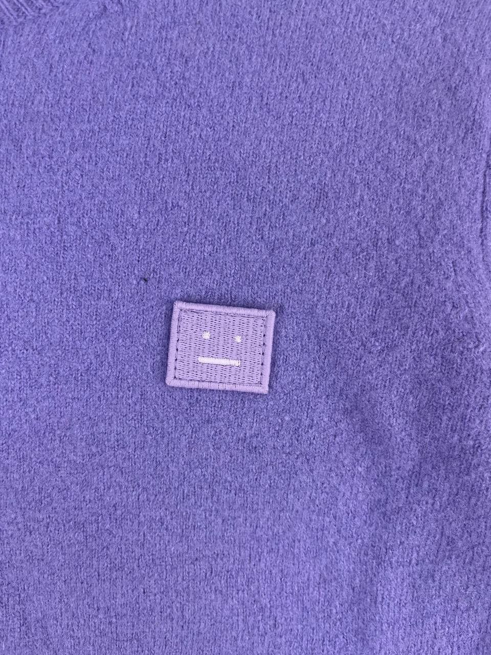 Acne Studios Acne Studios Face Patch 100% Wool Knit Sweater Size S Size S / US 4 / IT 40 - 2 Thumbnail