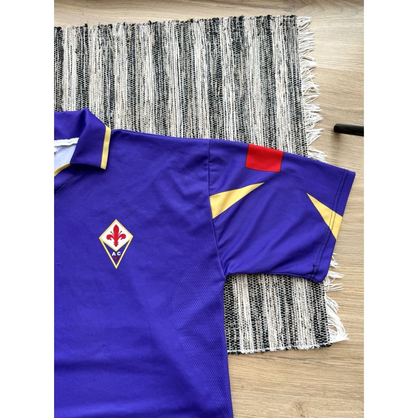 Vintage FIORENTINA MERCHANDISE RETRO GILARDINO #11 VINTAGE Sz XL T-Shirt Men Blue Football Jersey 90s Size US XL / EU 56 / 4 - 5 Thumbnail