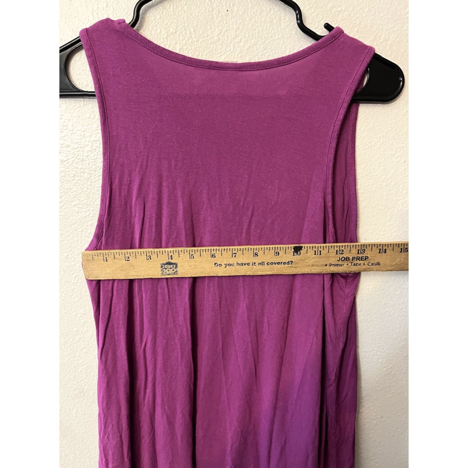 Gap Gap Dress Women's M Purple Sleeveless Round Neck Rayon Pullover Vintage No Size M / US 6-8 / IT 42-44 - 4 Thumbnail