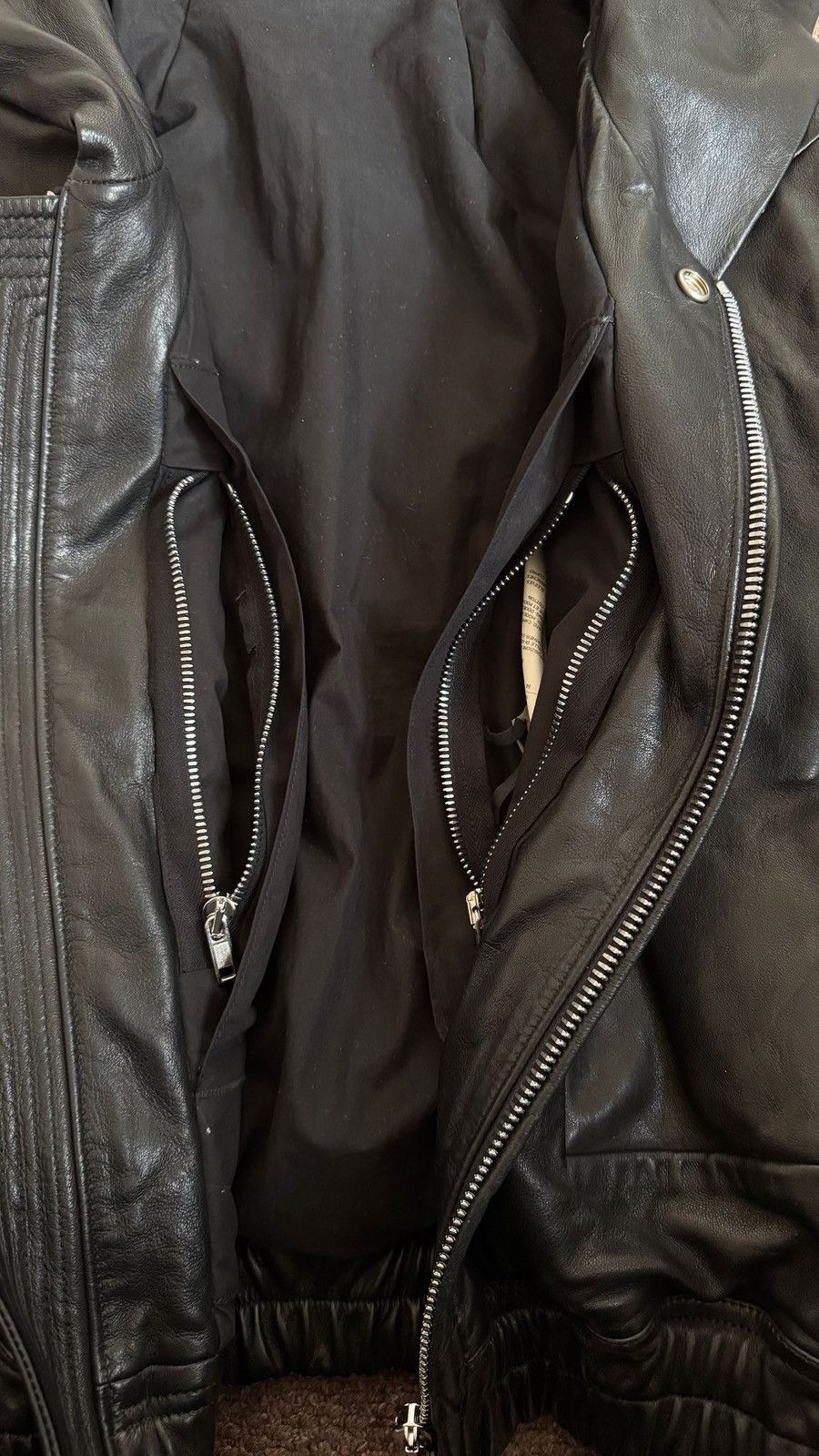 Rick Owens Rick owens hooded leather jacket Size US M / EU 48-50 / 2 - 8 Thumbnail