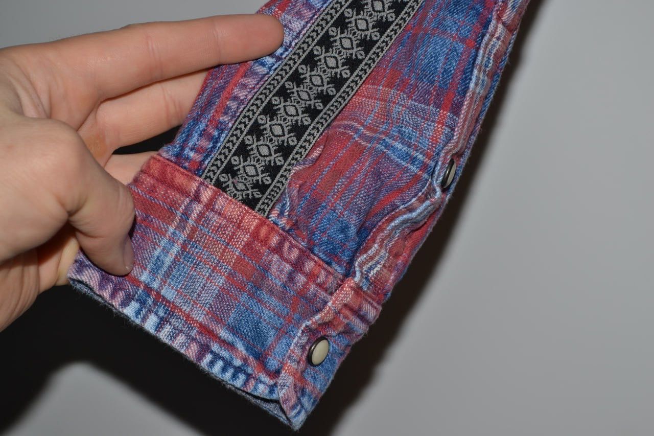 Desigual Desigual Western Shirt Multicolor Regular Fit Size XXL Size US XXL / EU 58 / 5 - 7 Thumbnail