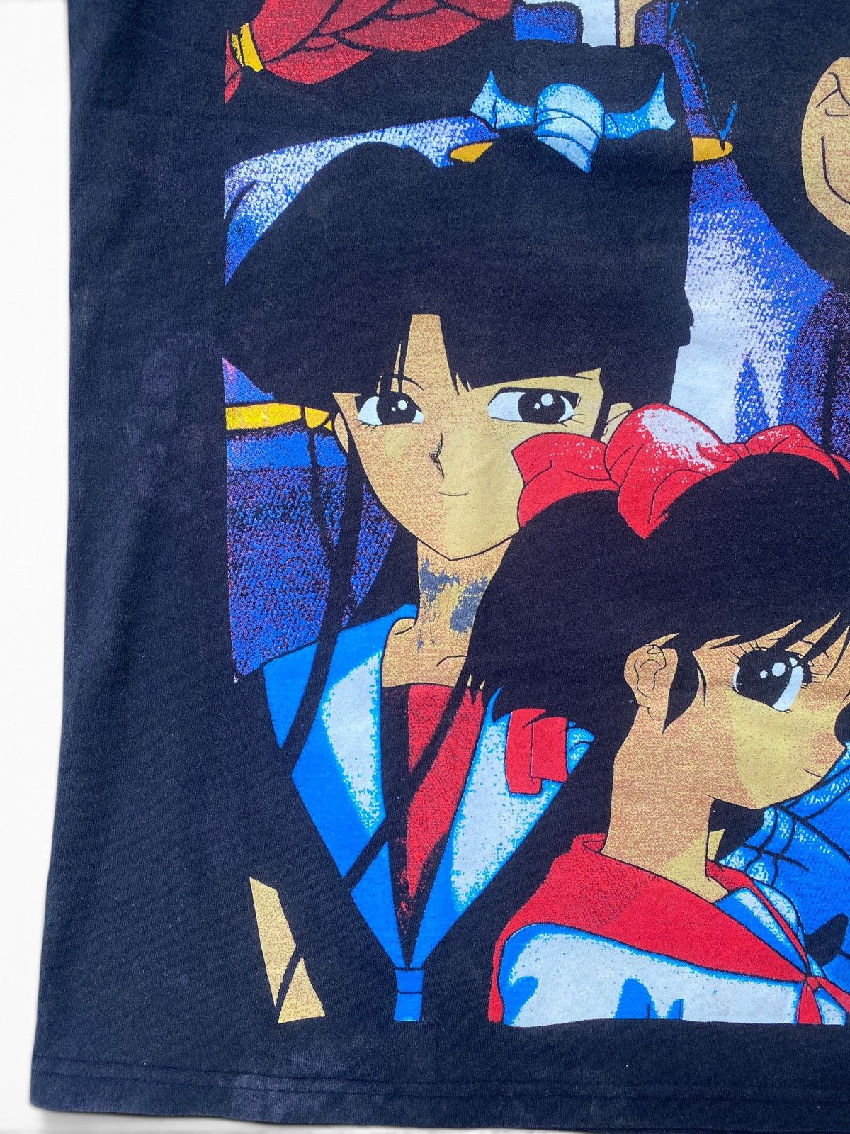 Japanese Brand Rare Mexican Style Ranma 1/2 Anime Double Sided Manga Shirt Size US XL / EU 56 / 4 - 4 Thumbnail