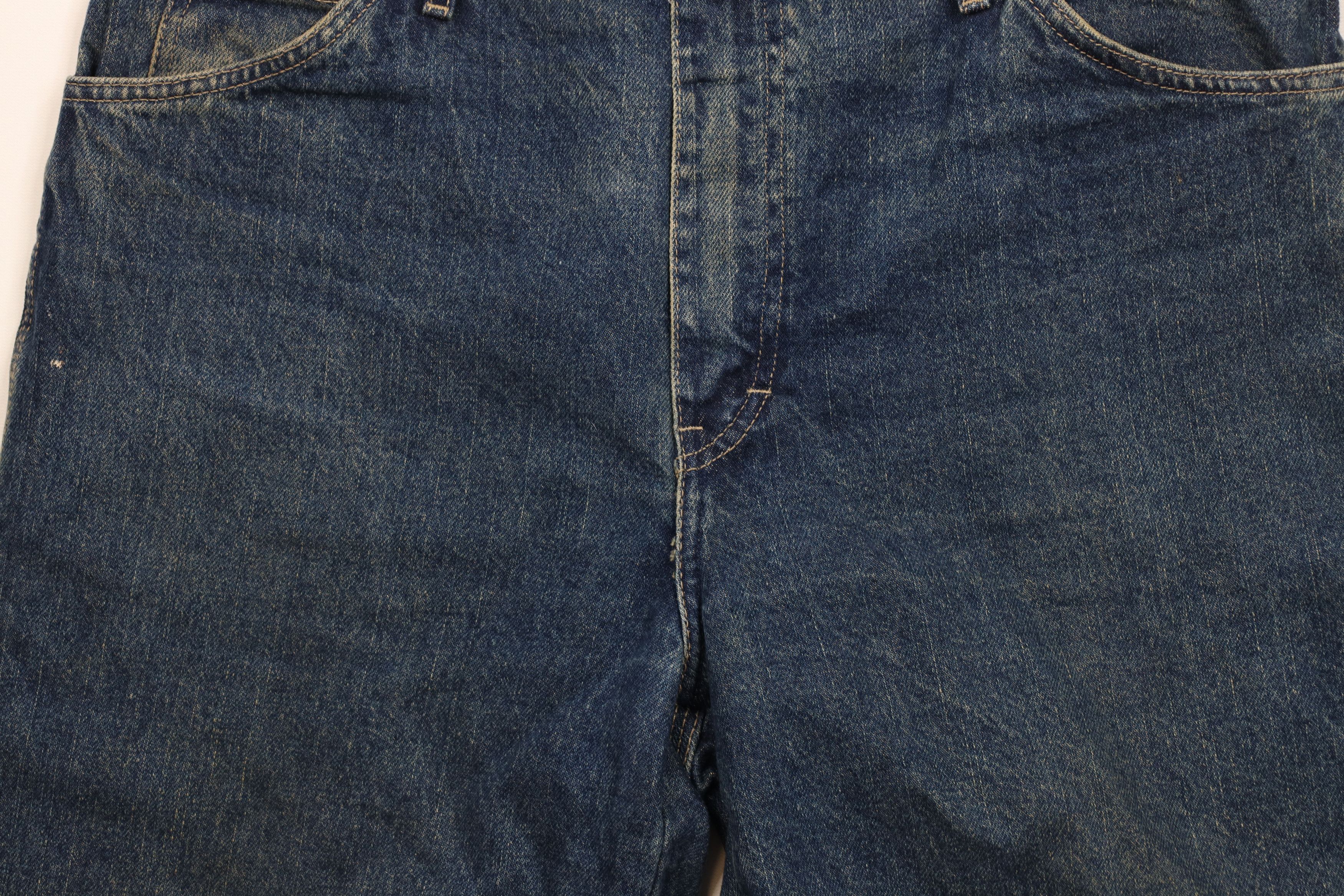 Dickies Vintage Y2K Dickies Relaxed Fit Dungaree Denim Jean Shorts Size US 34 / EU 50 - 3 Thumbnail
