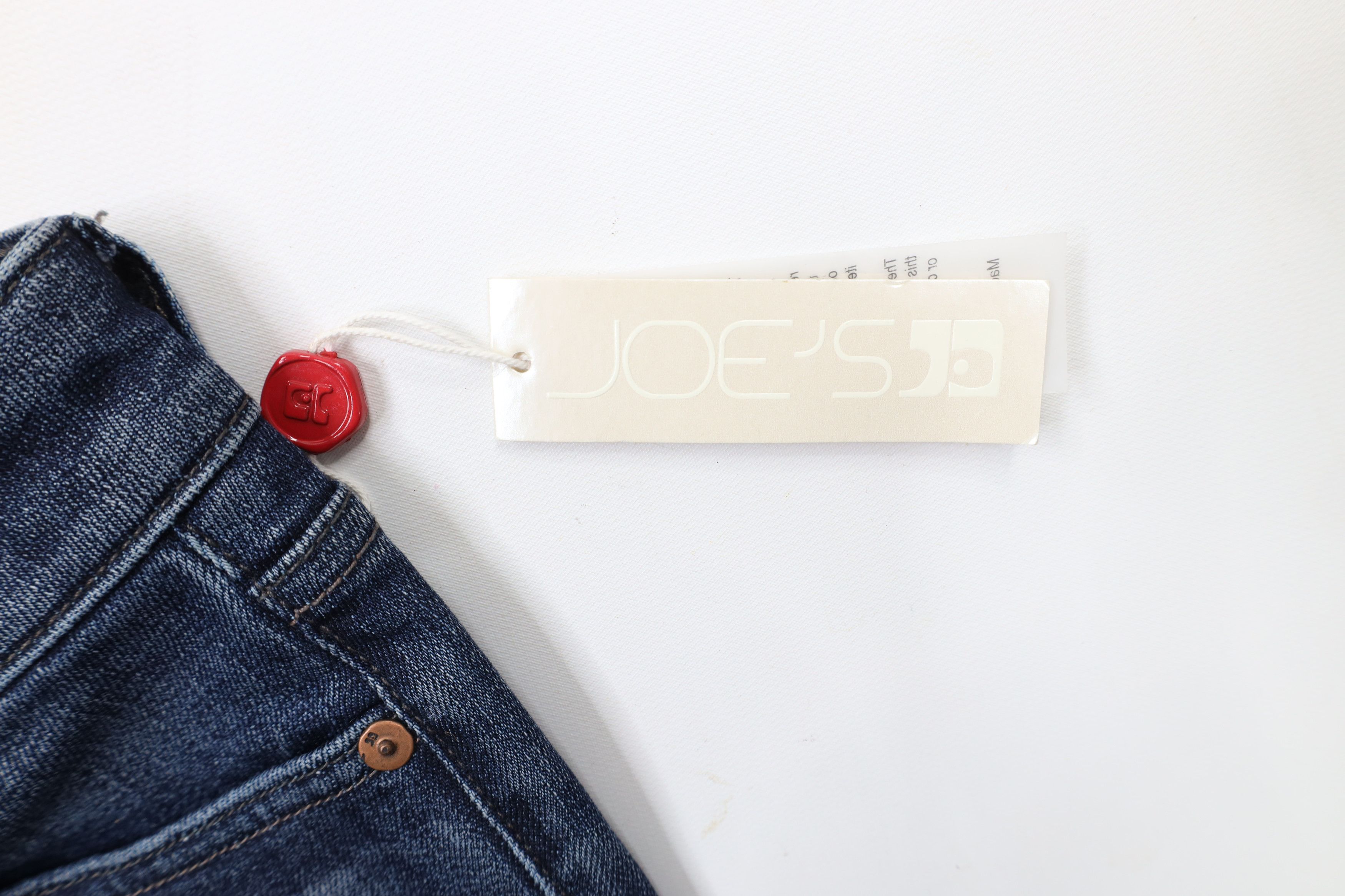 Vintage New Joe's Jeans Booty Fit Curvy Flared Wide Leg Denim Jeans Size 26" / US 2 / IT 38 - 7 Thumbnail