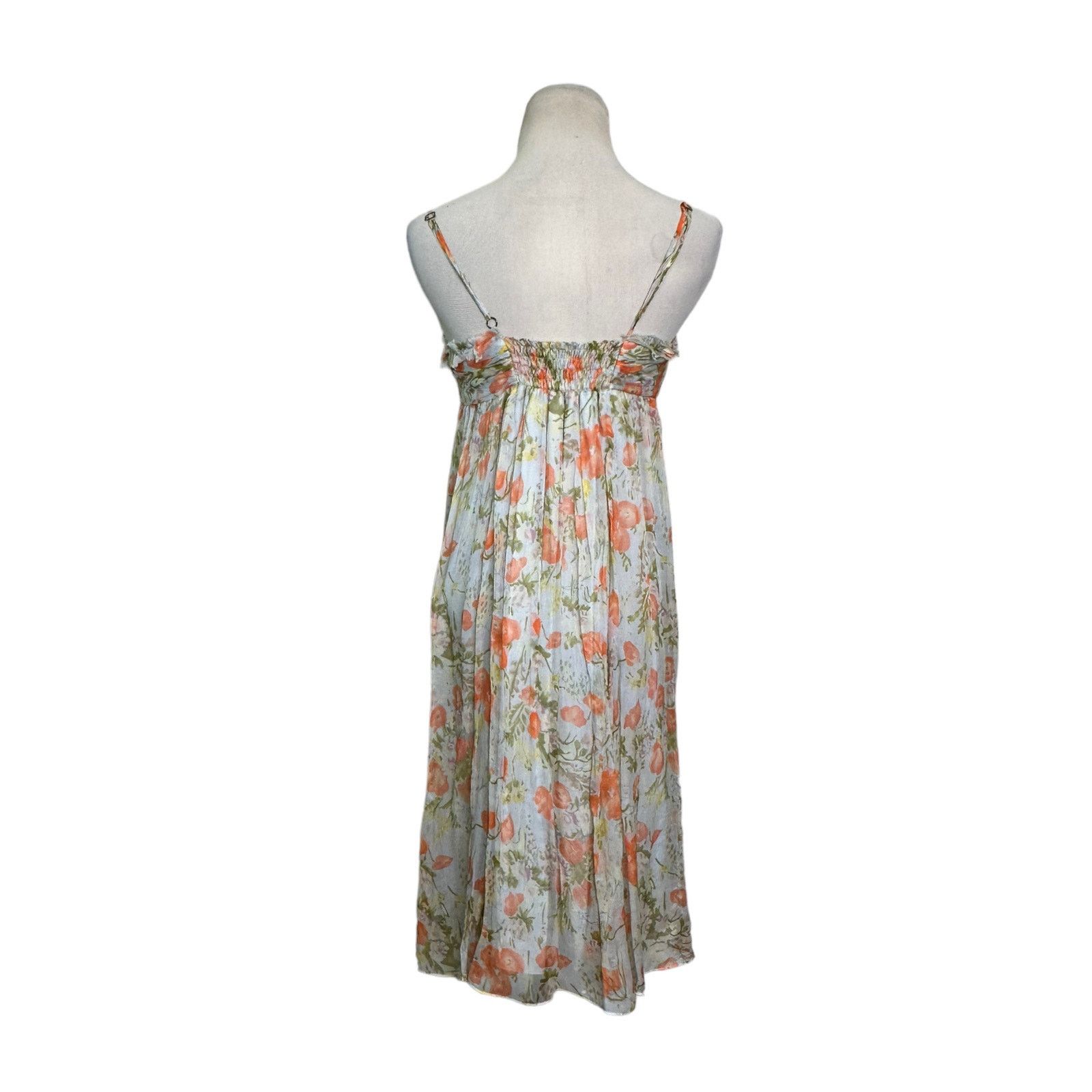 Rebecca Taylor Rebecca Taylor floral 100% silk sleeveless dress Sz 4 Size S / US 4 / IT 40 - 12 Thumbnail