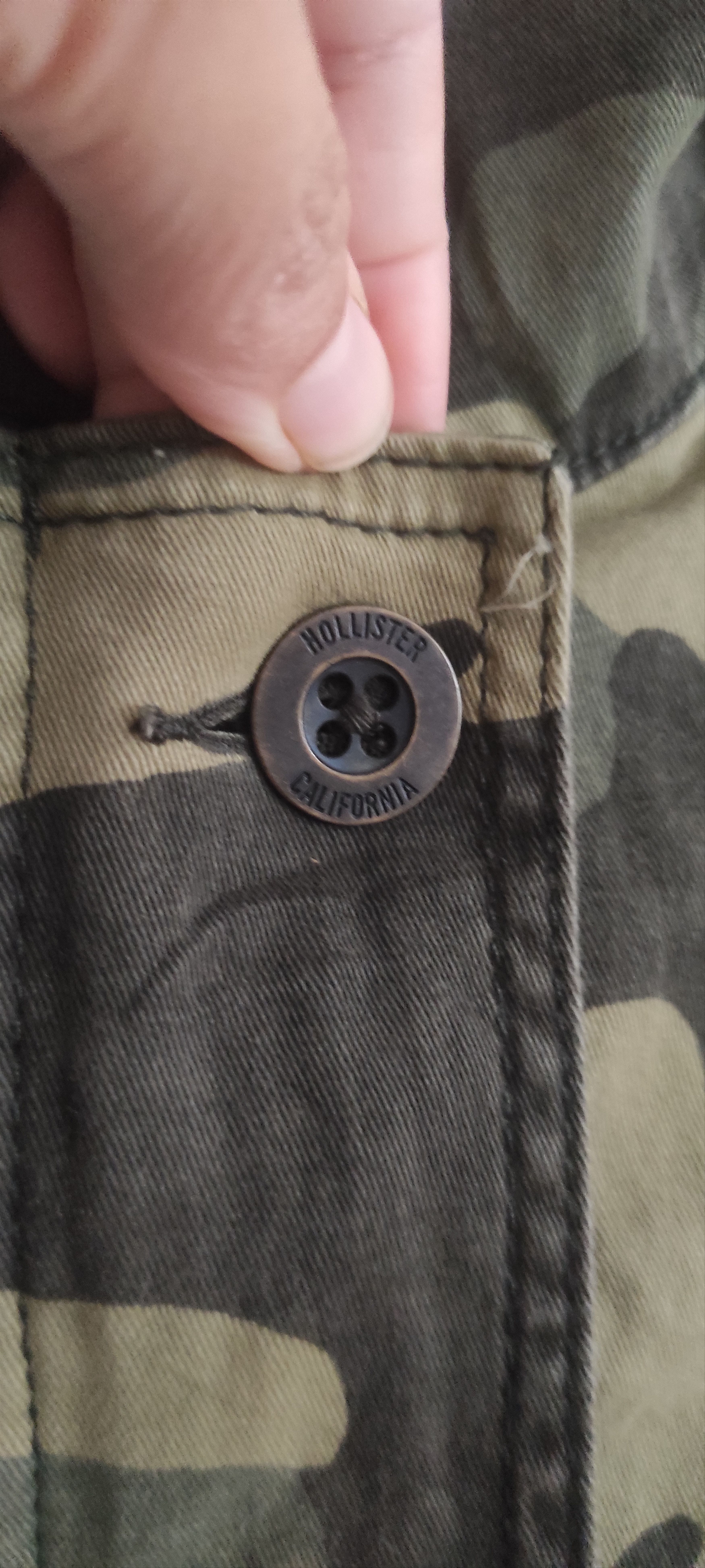 Hollister Hollister Utility Military Style Camo Camouflage Jacket Size S / US 4 / IT 40 - 5 Thumbnail