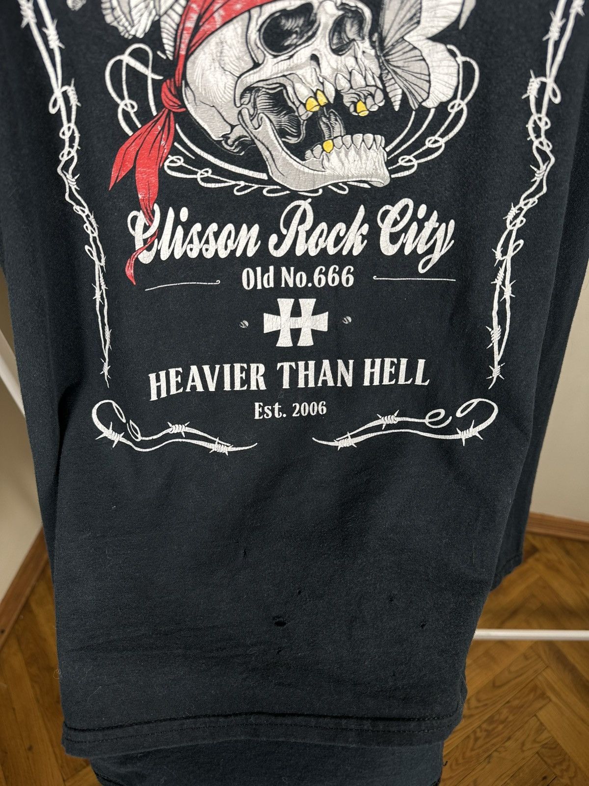Vintage HellFest 2006 T Shirt Rock Band Tee Skull Size US L / EU 52-54 / 3 - 12 Thumbnail