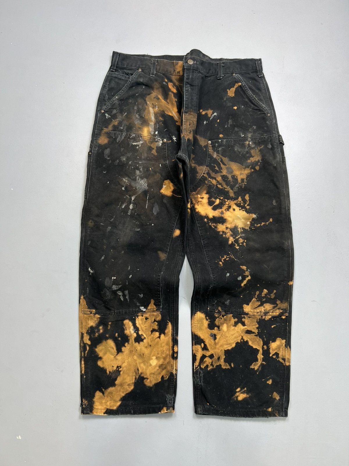 Carhartt Vintage bleached carhartt double knee Size US 38 / EU 54 - 1 Thumbnail