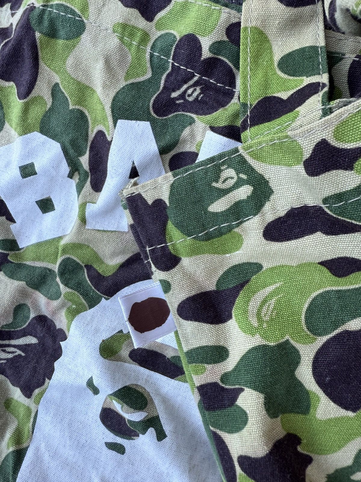 Bape Bape Camo Tote Bag Size ONE SIZE - 3 Thumbnail