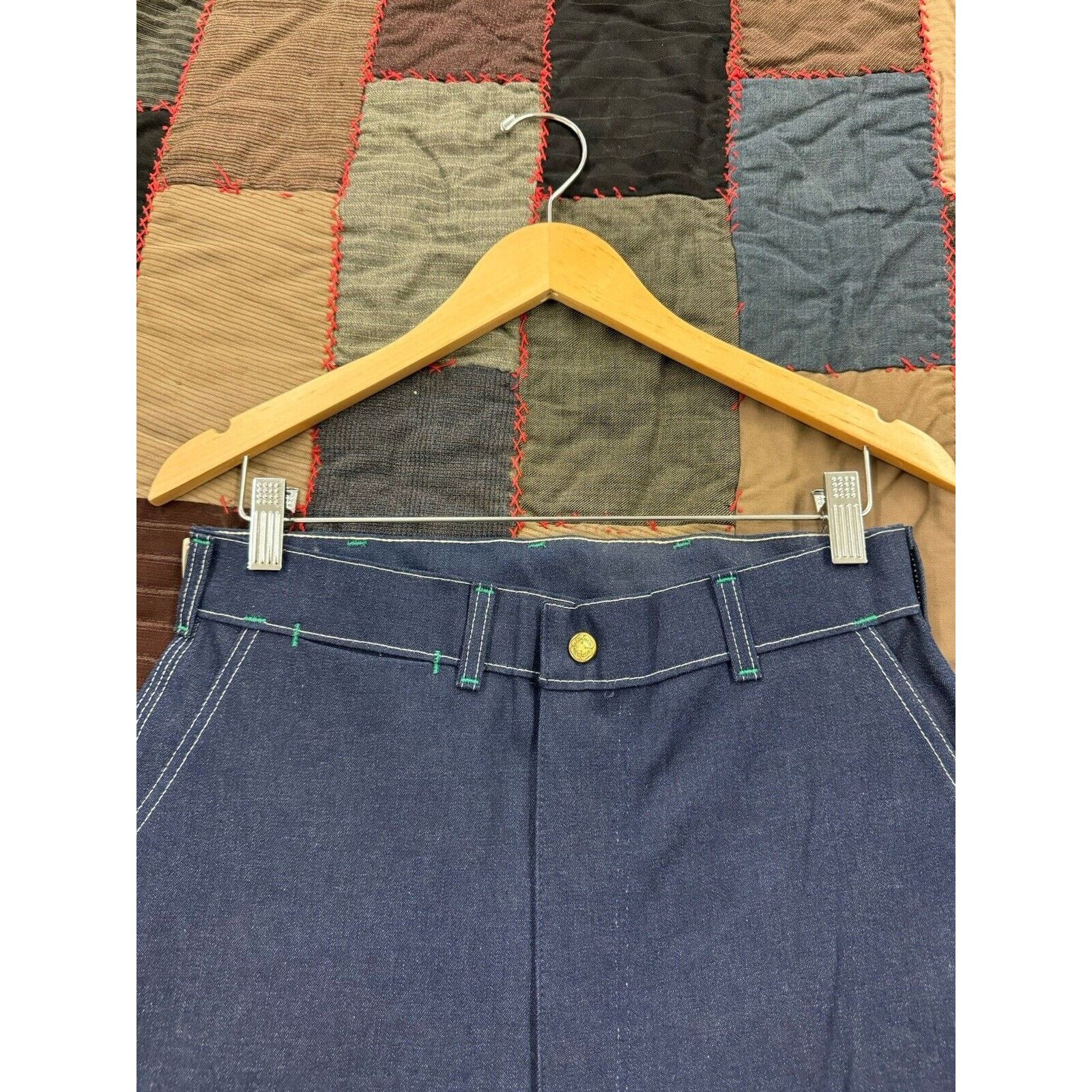 Oshkosh Deadstockn70s Oshkosh B’Gosh Sanforized Denim Mens W30 X L34 Size US 30 / EU 46 - 10 Thumbnail