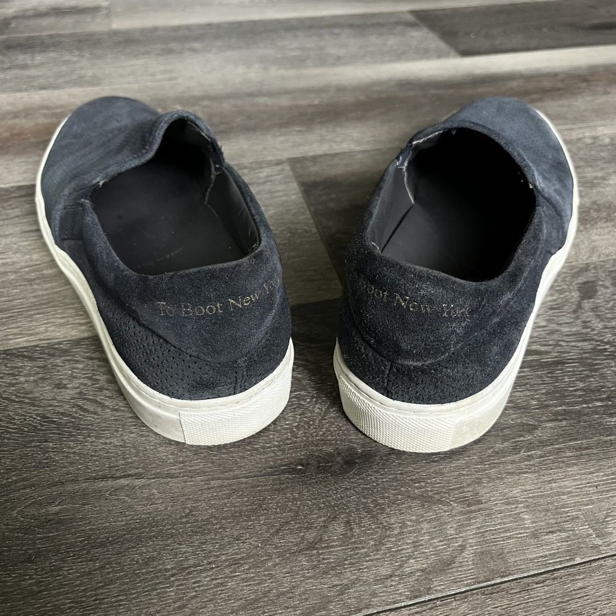Designer × To Boot New York To Boot New York Racer Suede Slip-On Sneakers Shoes Blue 8.5 Size US 8.5 / EU 41-42 - 5 Thumbnail