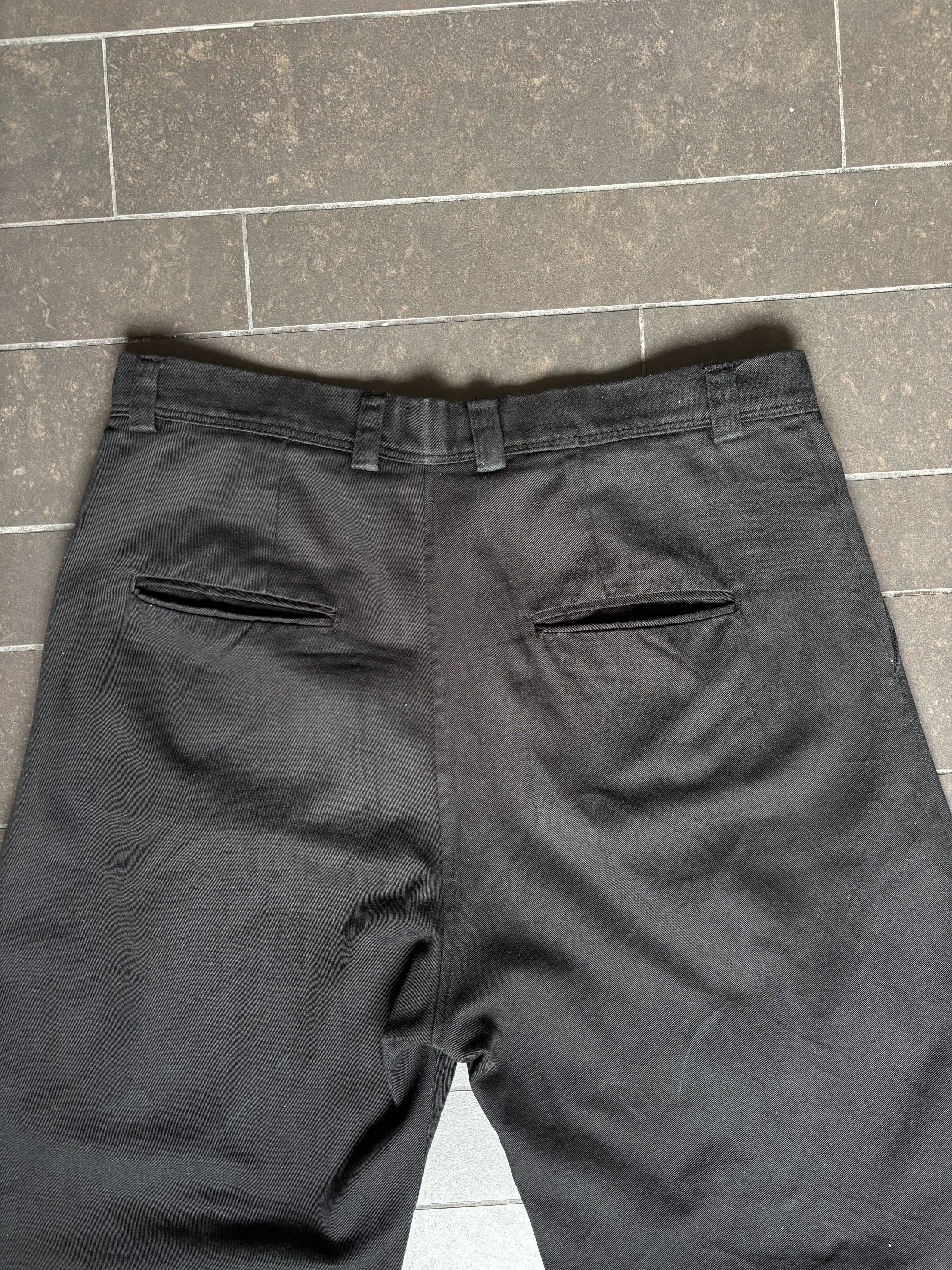 Japanese Brand Japanese Gabardine Pleated Wide-Leg Loose Straight Trousers Size US 32 / EU 48 - 6 Thumbnail